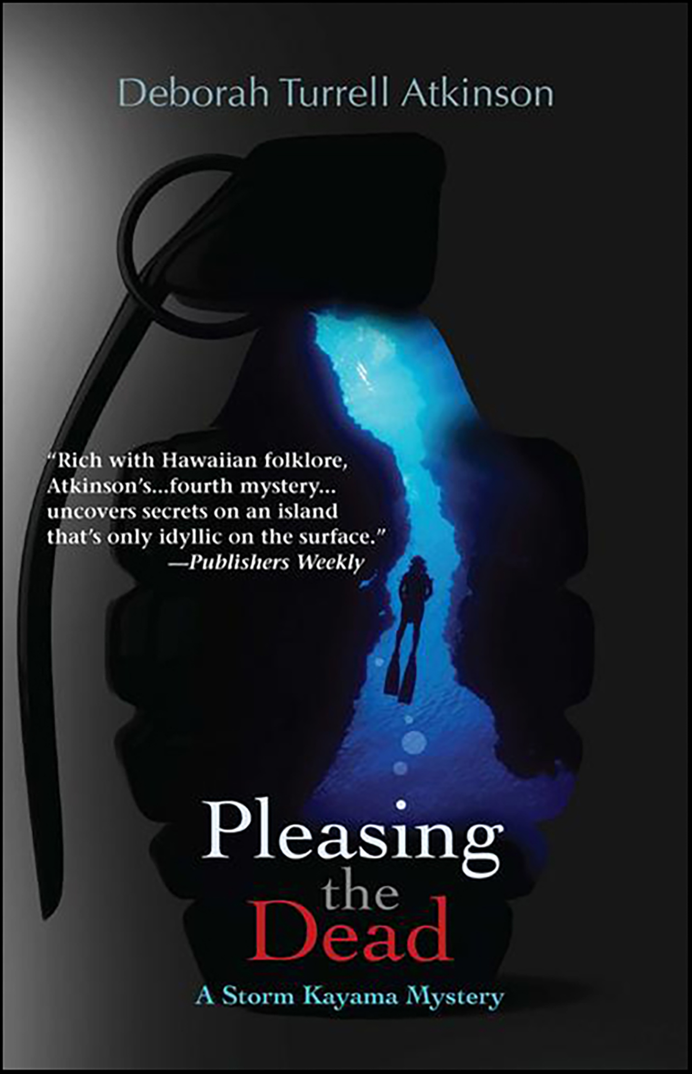This image is the cover for the book Pleasing the Dead, Storm Kayama Series