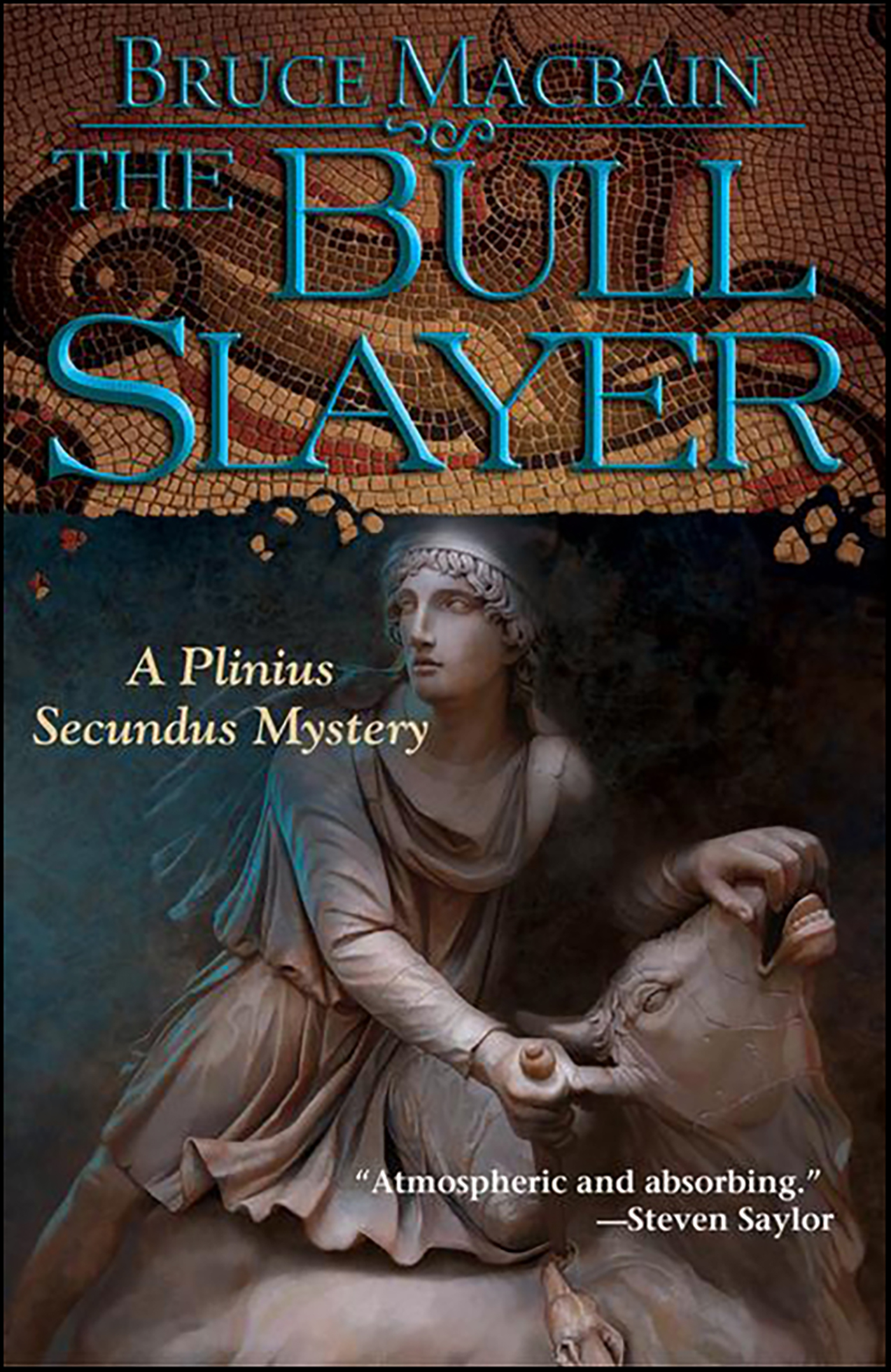 This image is the cover for the book Bull Slayer, Plinius Secundus Series