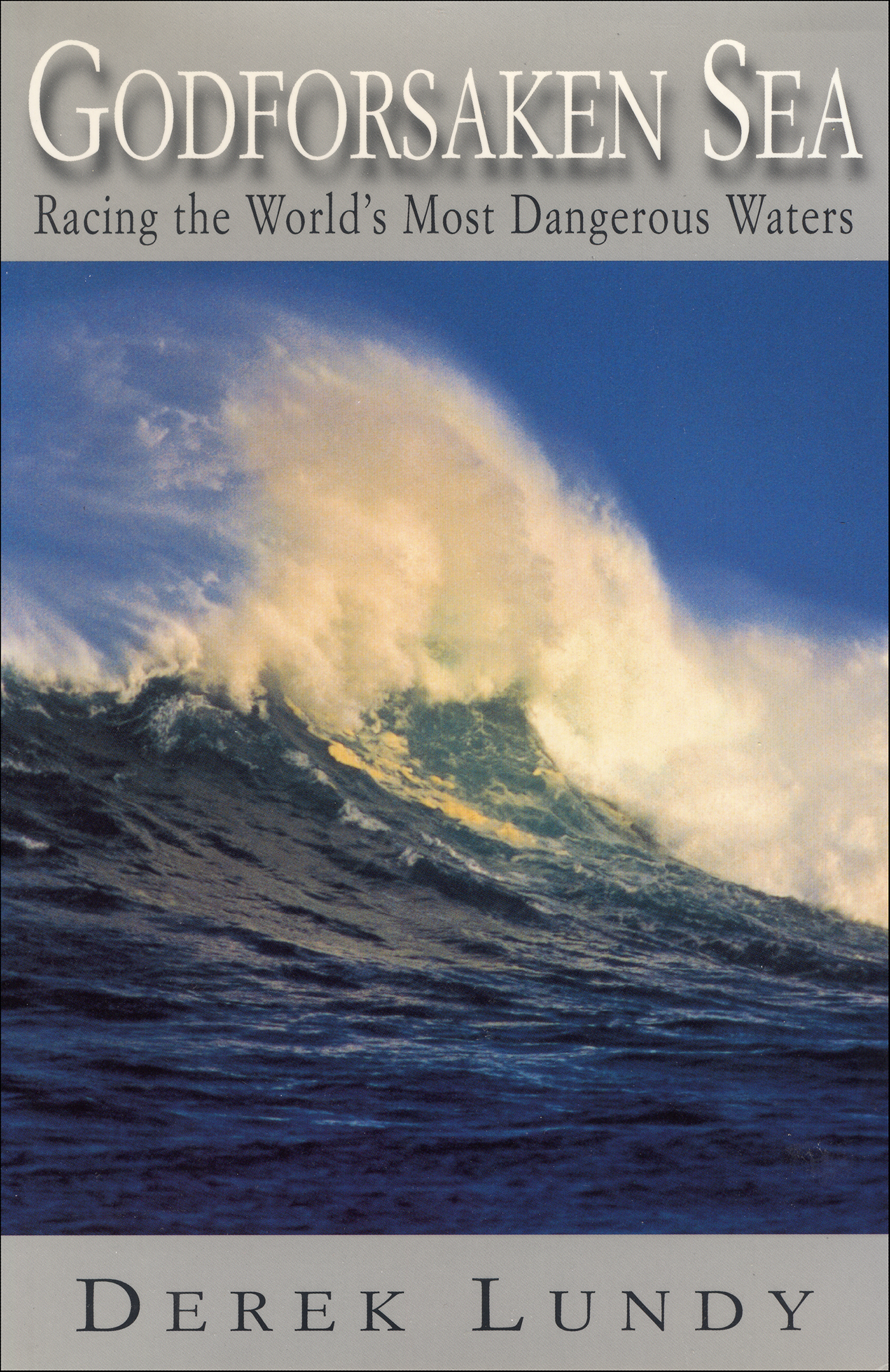 This image is the cover for the book Godforsaken Sea