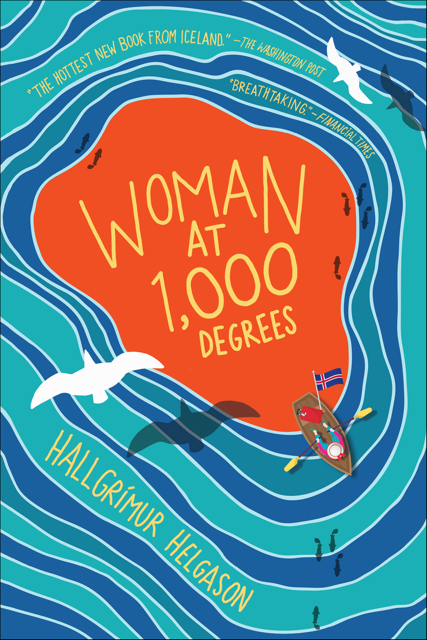 This image is the cover for the book Woman at 1,000 Degrees