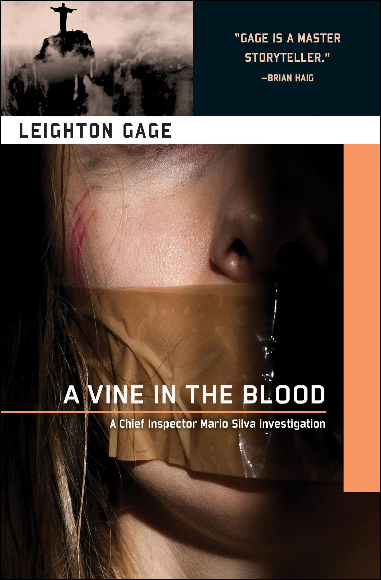 This image is the cover for the book Vine in the Blood, A Chief Inspector Mario Silva Investigation