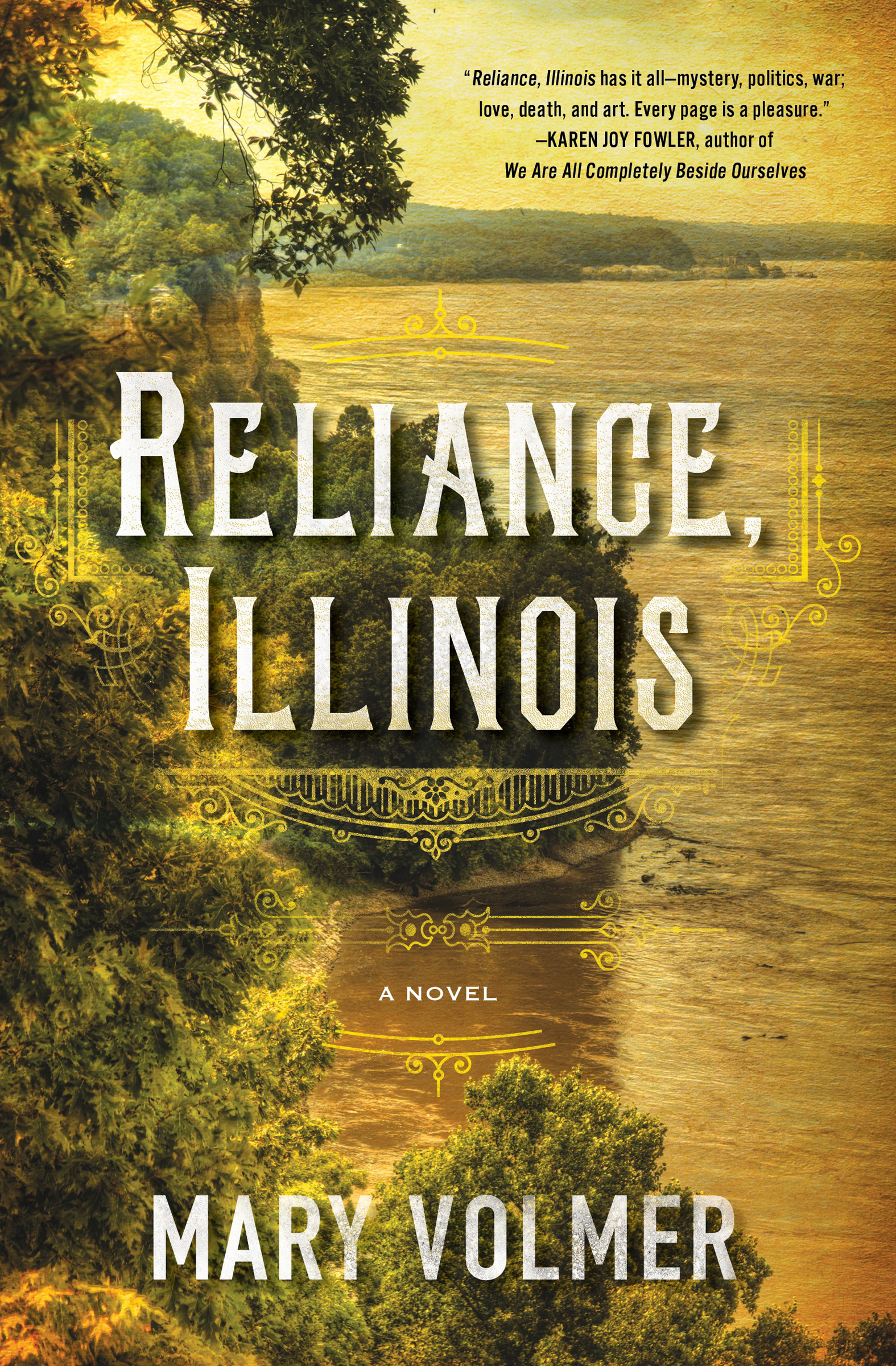 This image is the cover for the book Reliance, Illinois