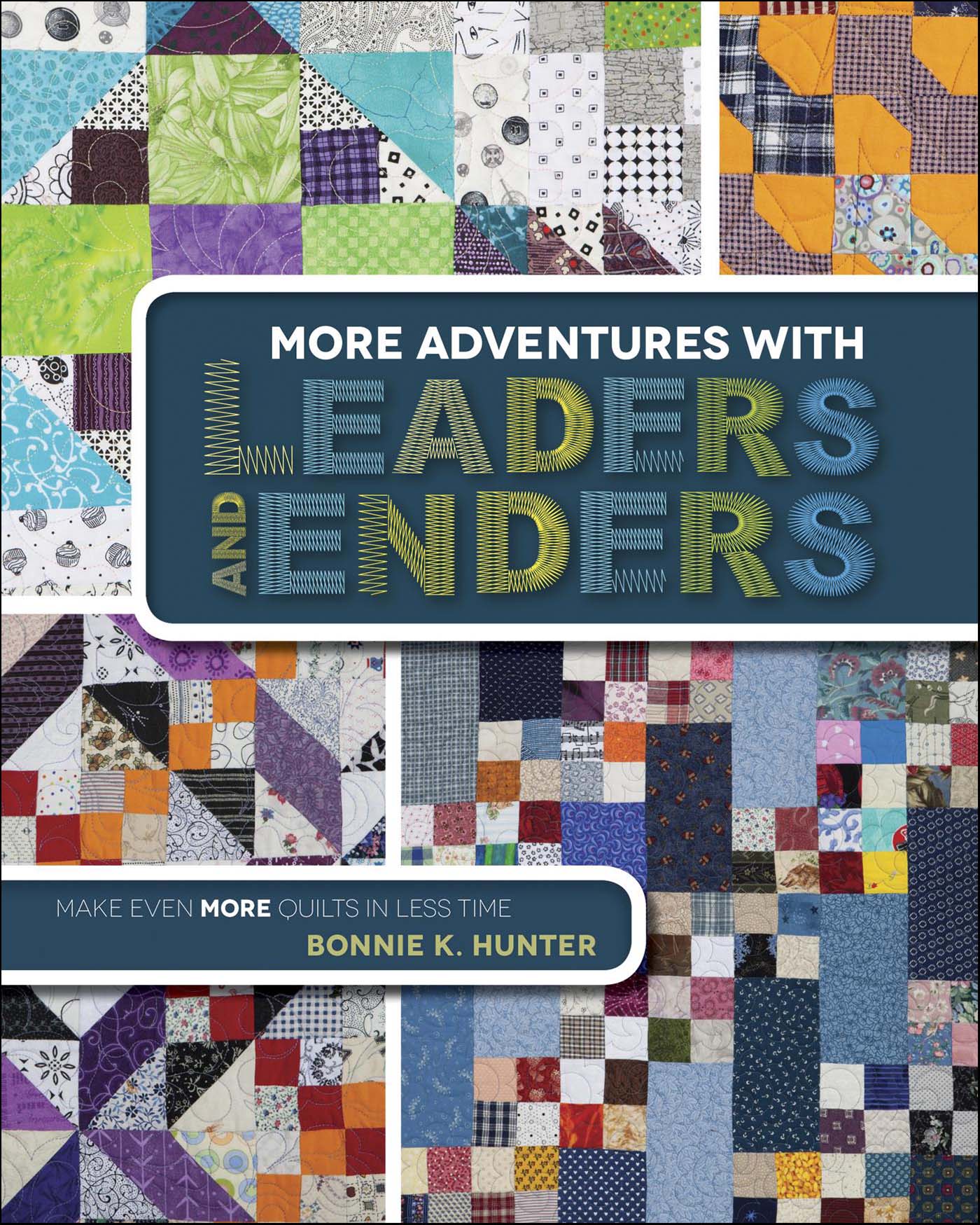 This image is the cover for the book More Adventures with Leaders and Enders