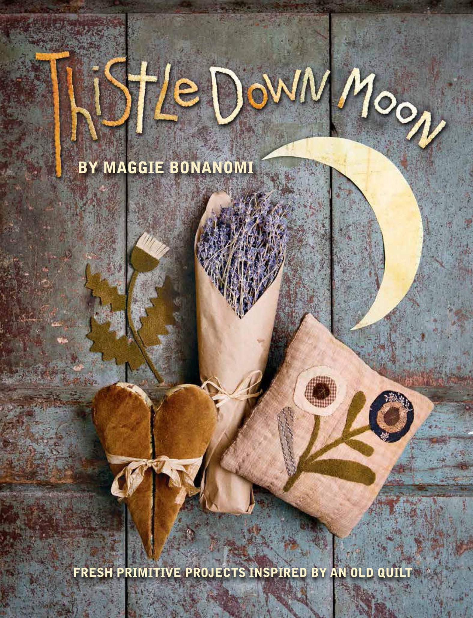 This image is the cover for the book Thistle Down Moon