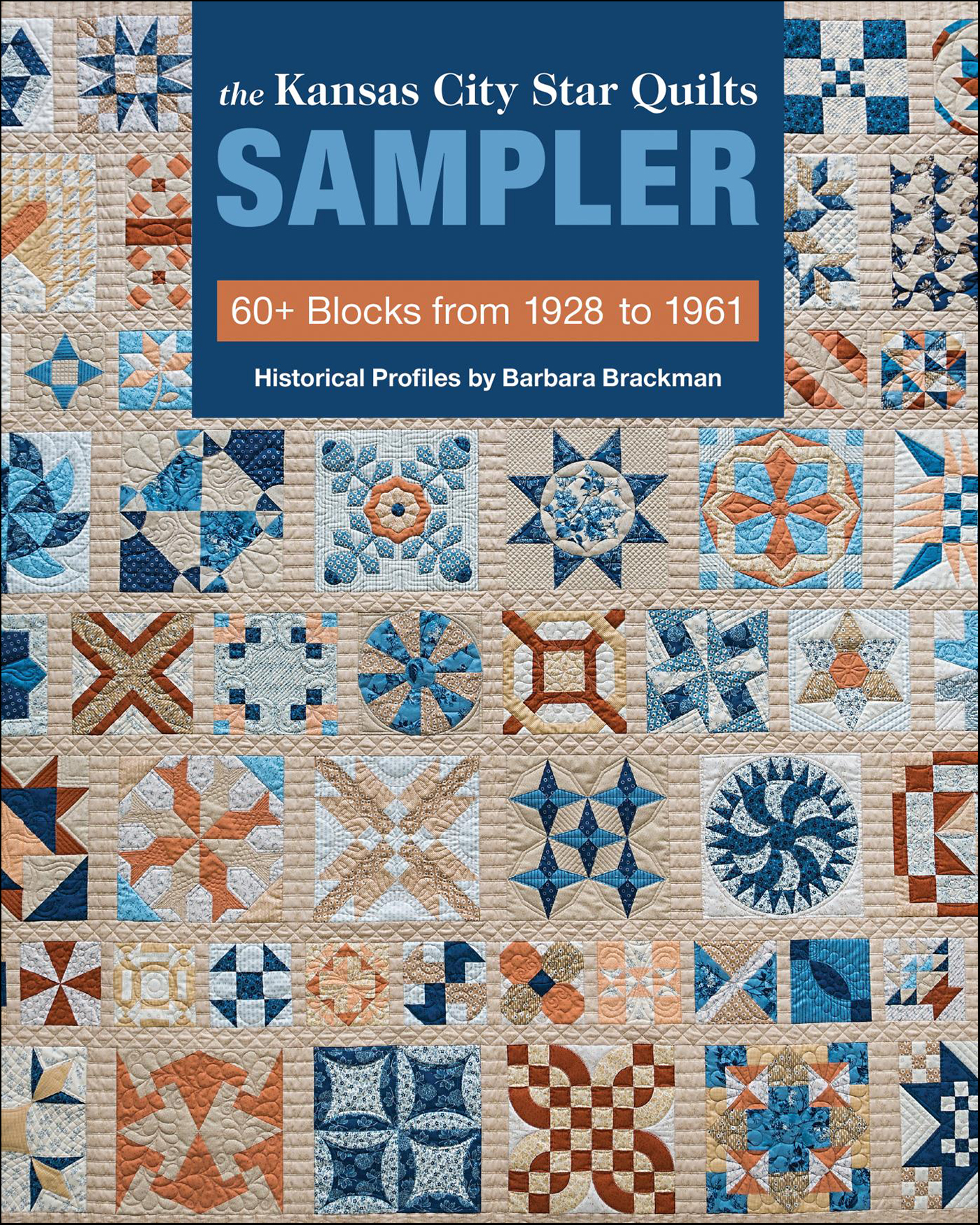 This image is the cover for the book Kansas City Star Quilts Sampler