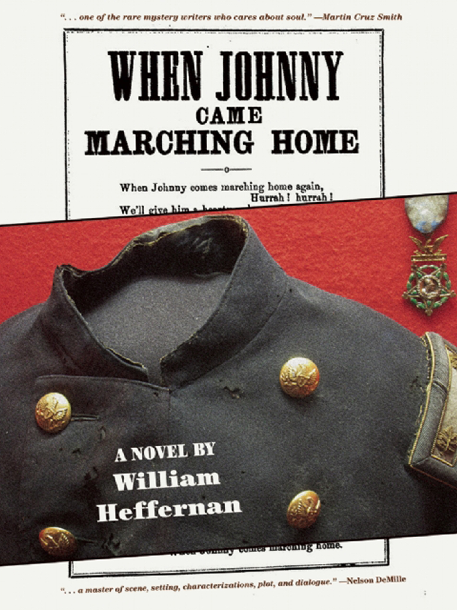 This image is the cover for the book When Johnny Came Marching Home