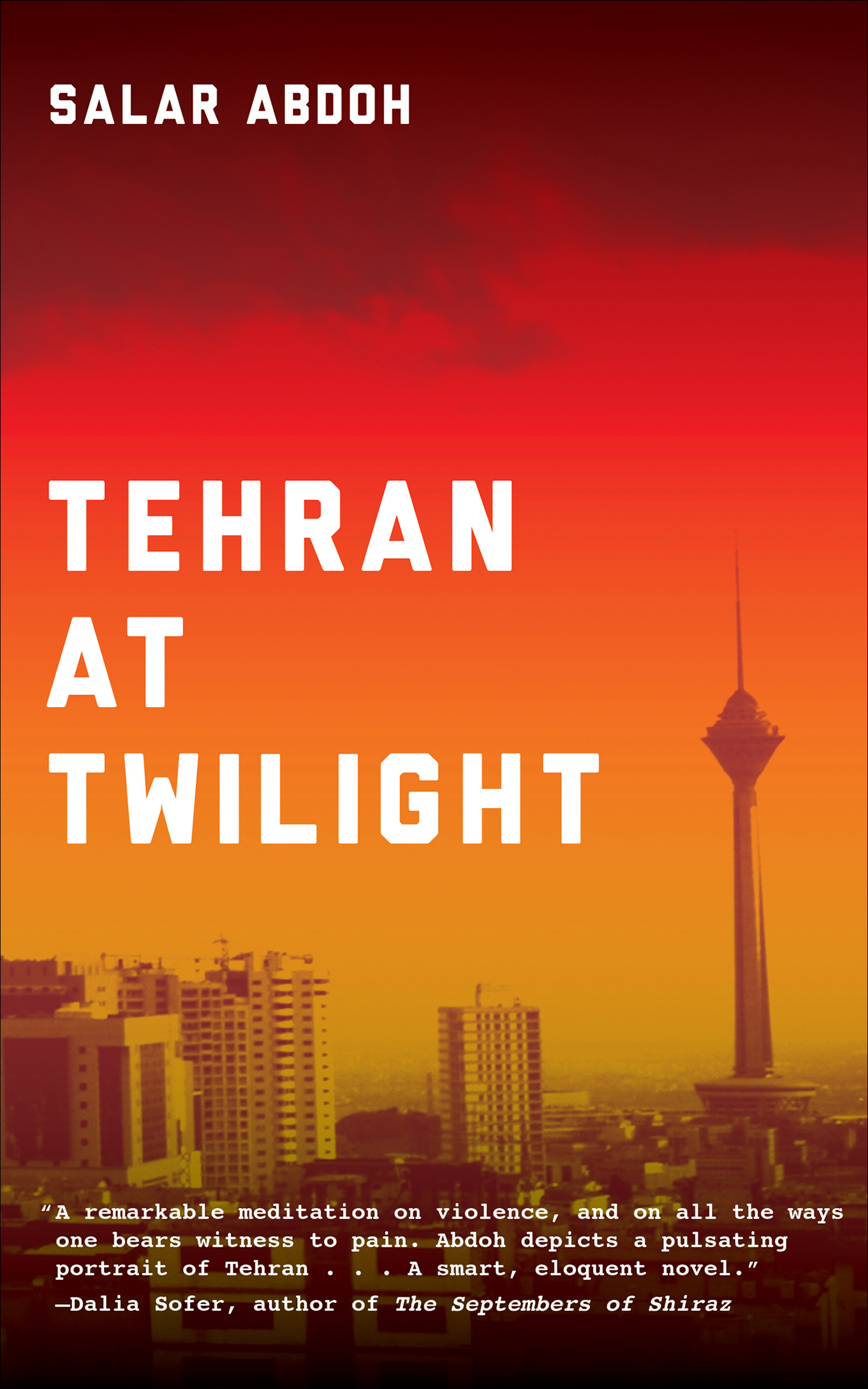 This image is the cover for the book Tehran at Twilight