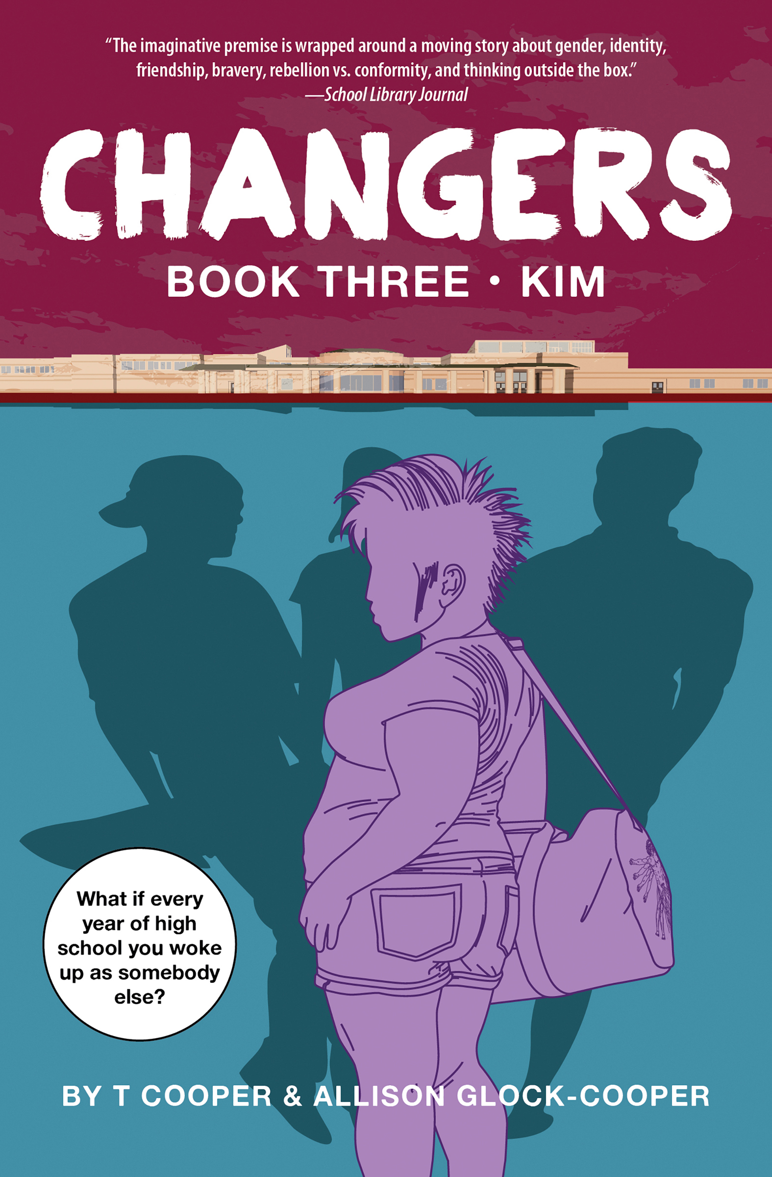 This image is the cover for the book Kim, Changers