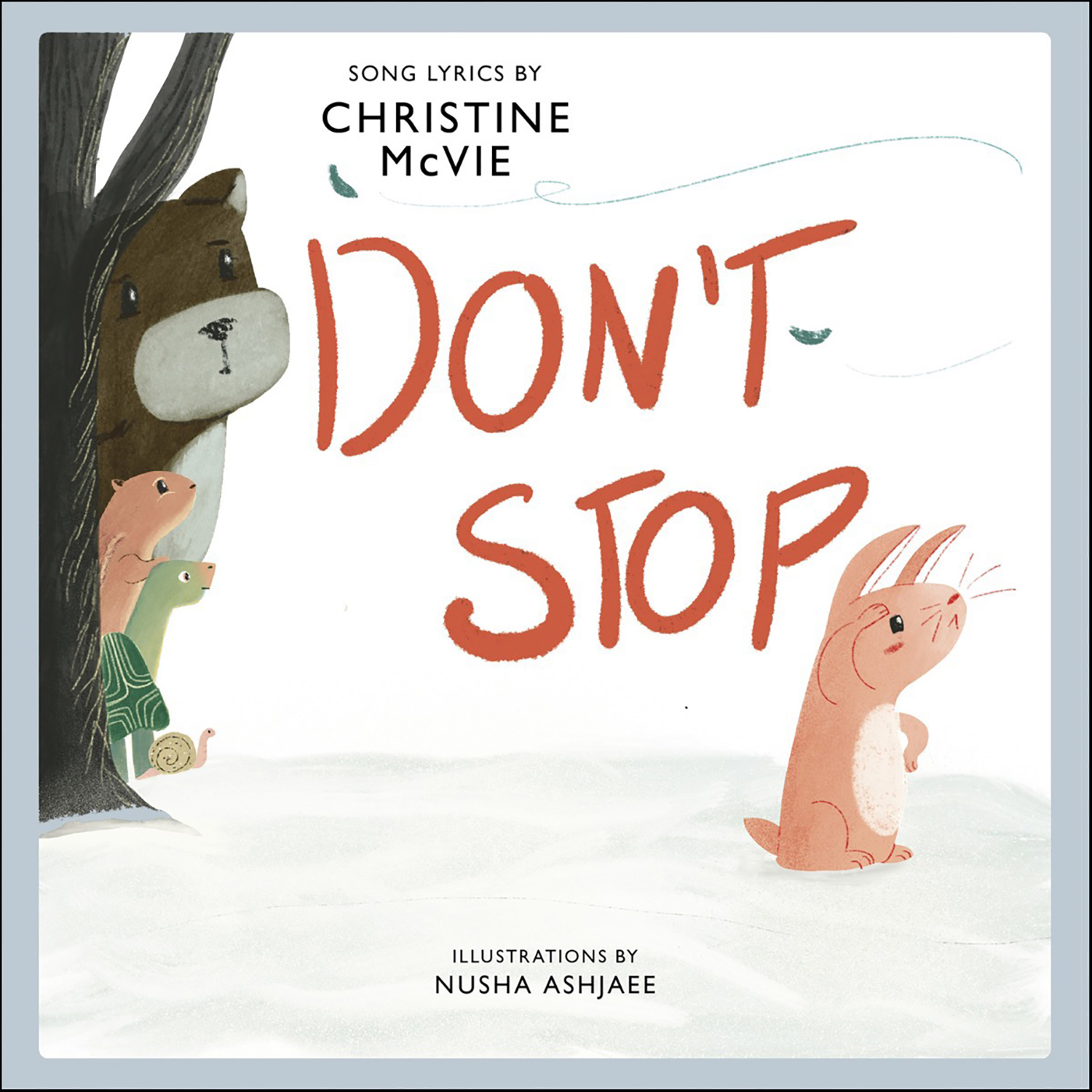 This image is the cover for the book Don't Stop, LyricPop