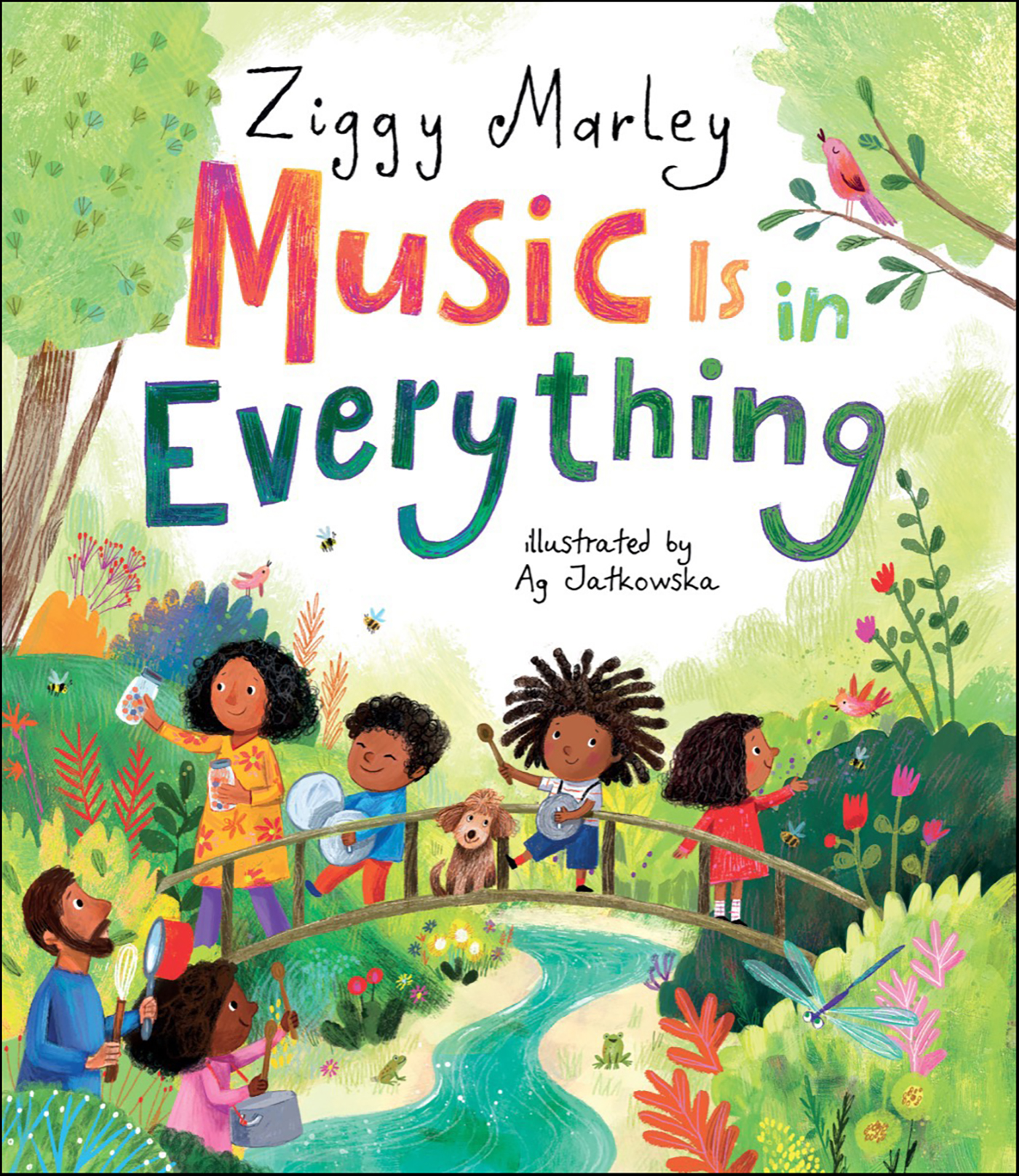 This image is the cover for the book Music Is in Everything