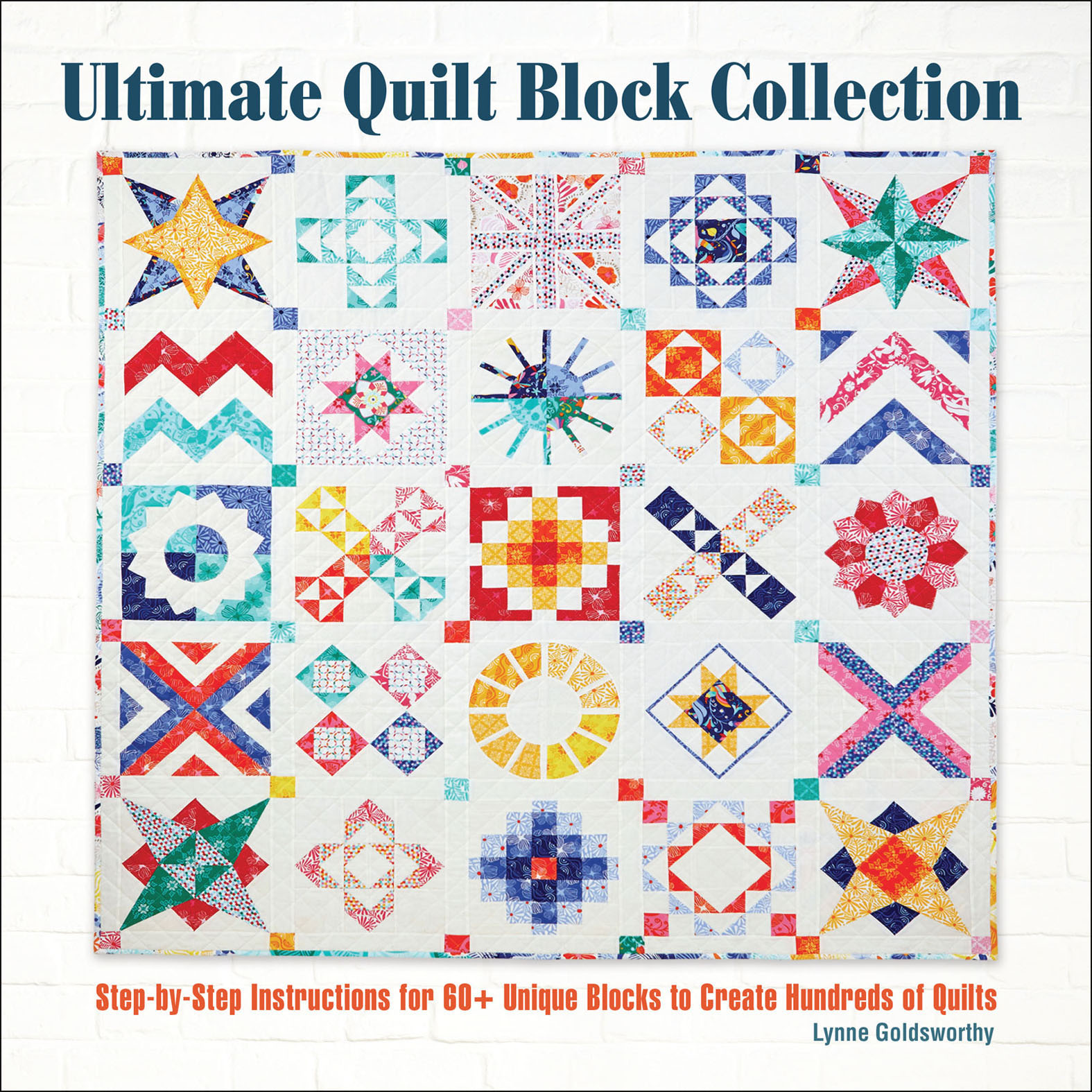 This image is the cover for the book Ultimate Quilt Block Collection