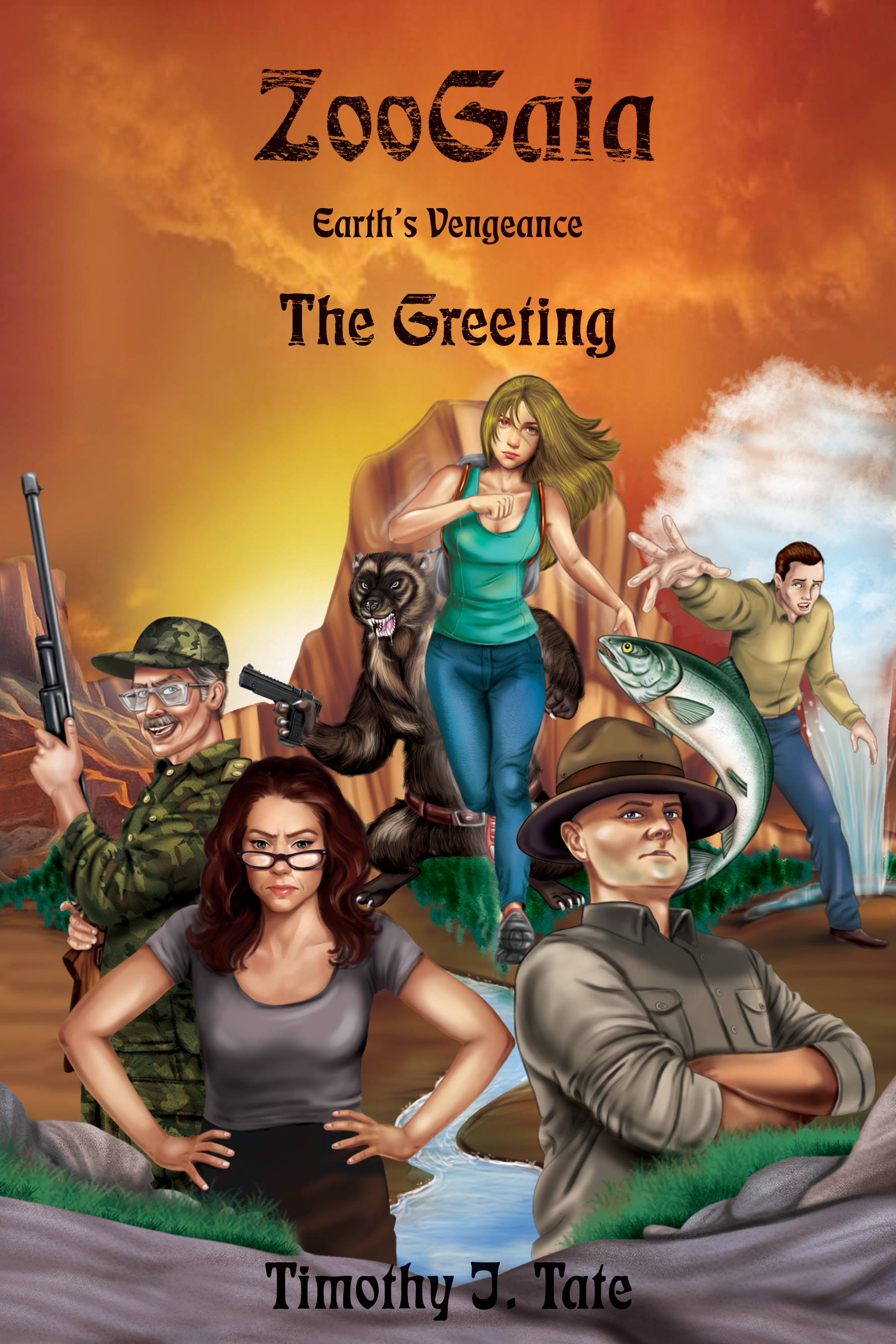 This image is the cover for the book Zoogaia