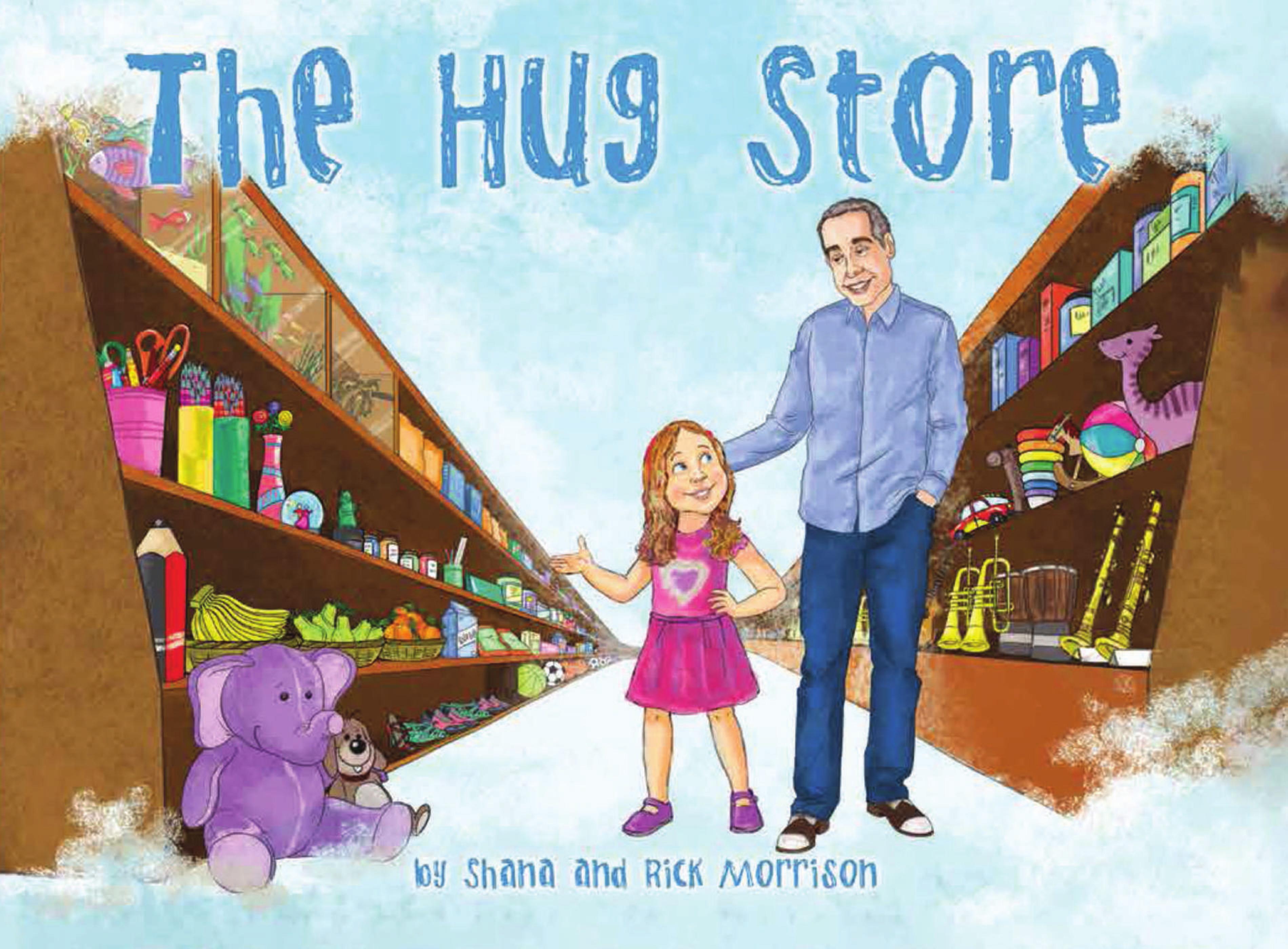 This image is the cover for the book The Hug Store