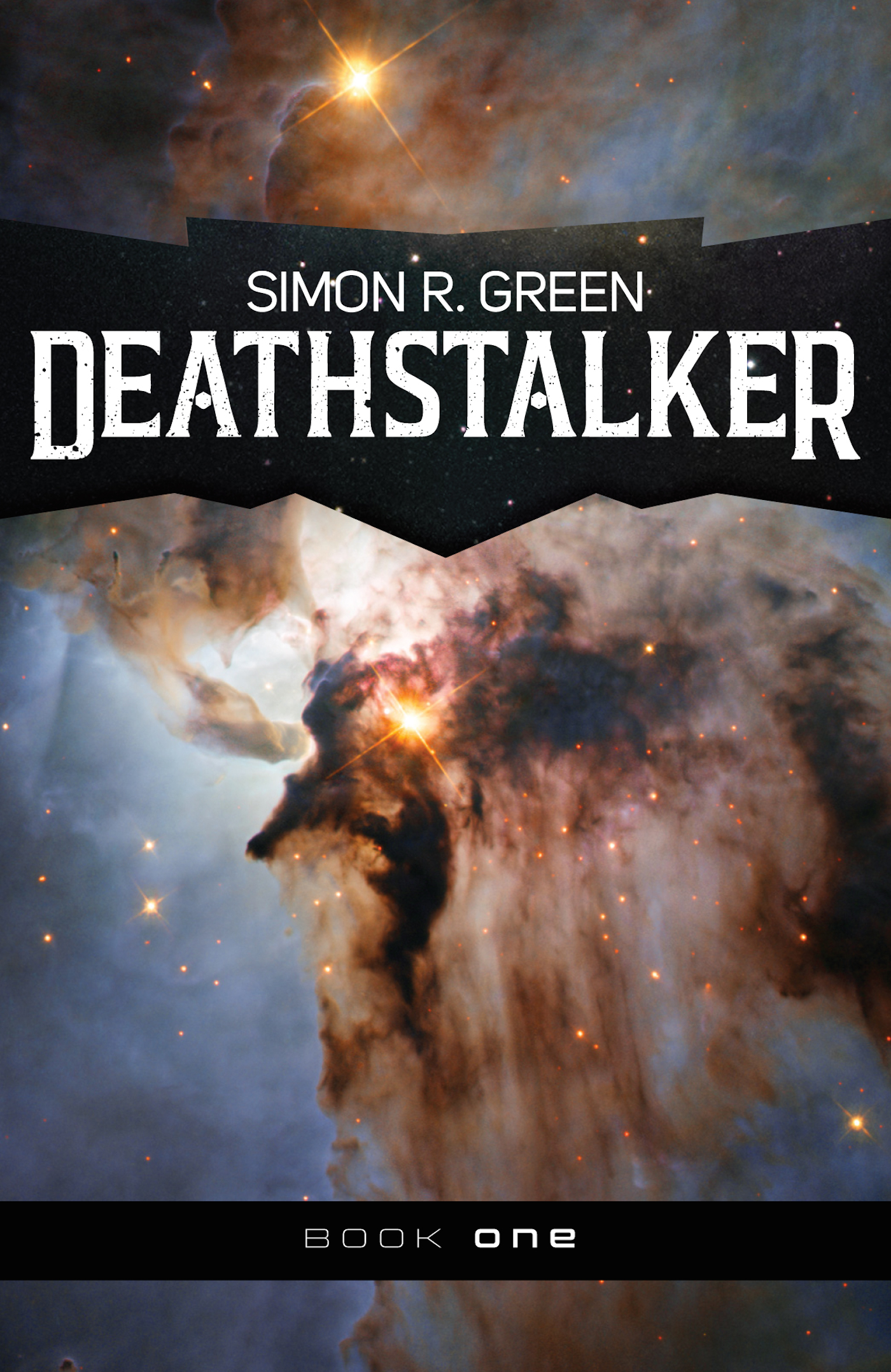 This image is the cover for the book Deathstalker, Deathstalker