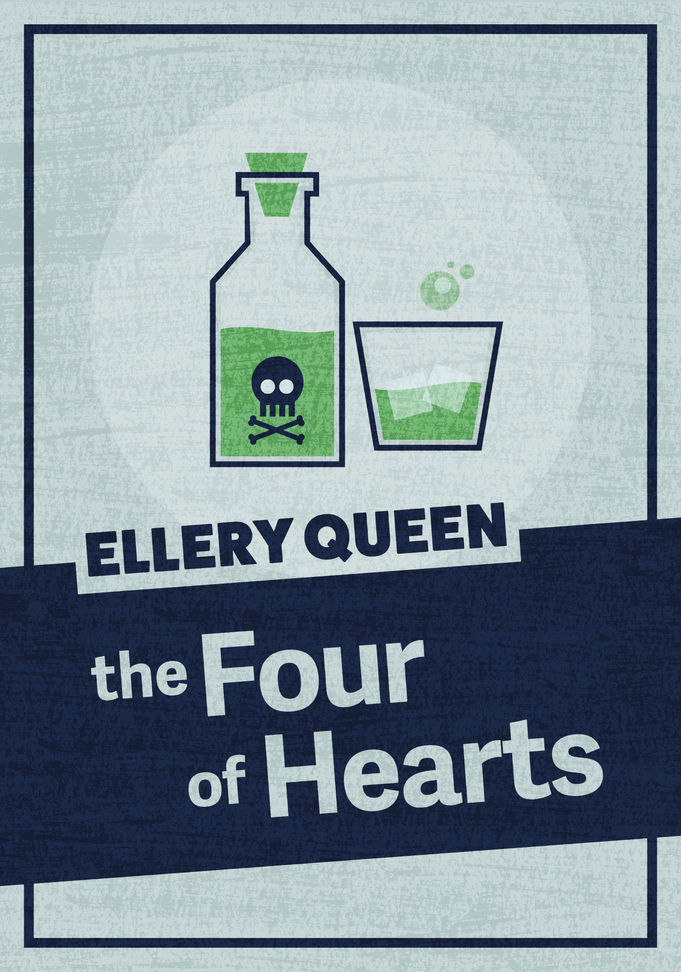 This image is the cover for the book The Four of Hearts