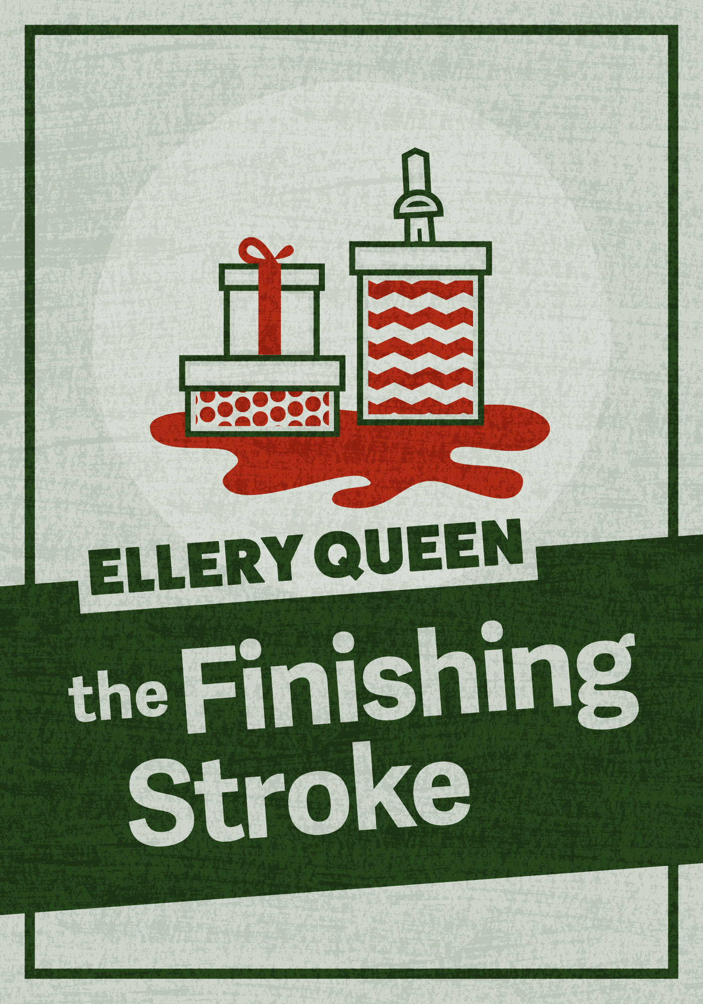 This image is the cover for the book The Finishing Stroke