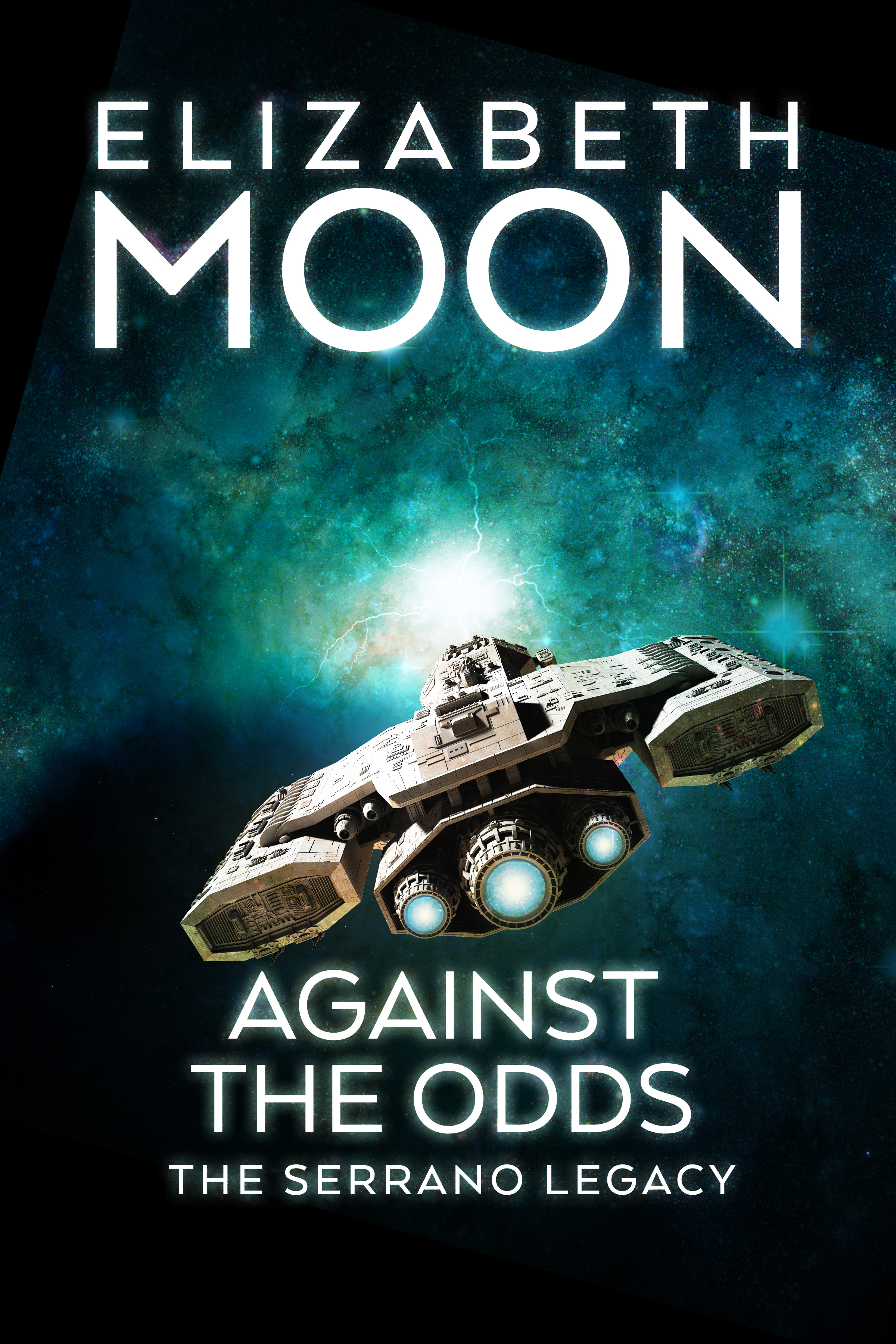 This image is the cover for the book Against the Odds, Serrano Legacy