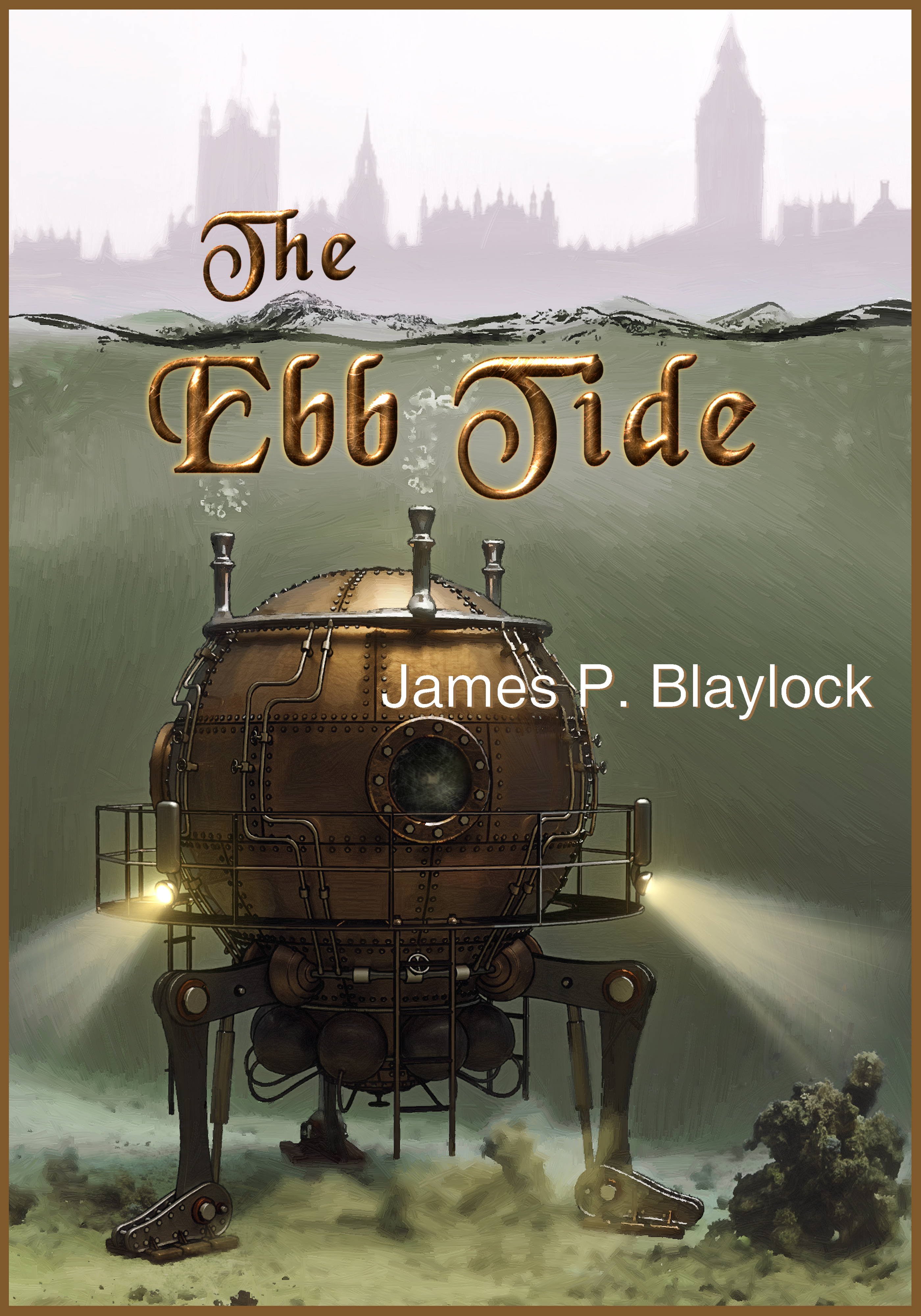 This image is the cover for the book The Ebb Tide, Langdon St. Ives