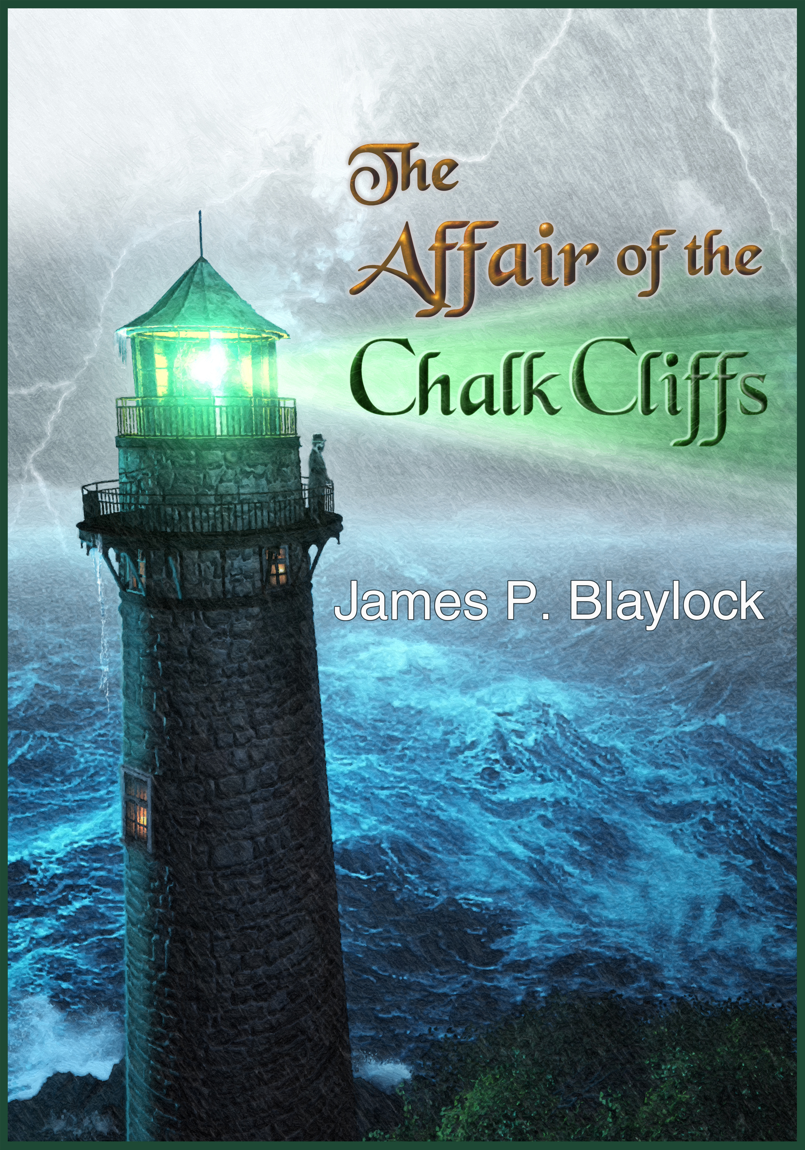 This image is the cover for the book The Affair of the Chalk Cliffs, Langdon St. Ives