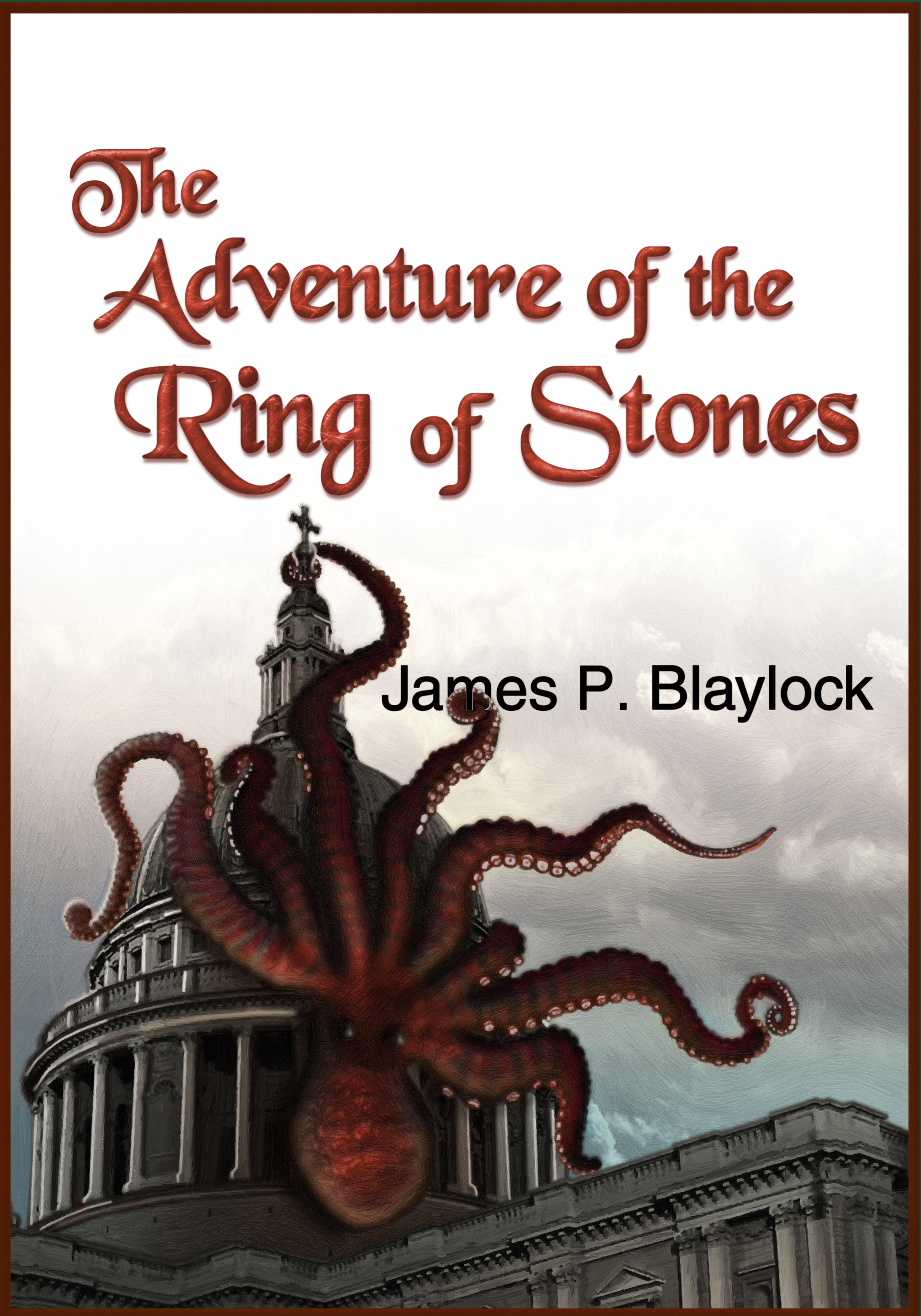 This image is the cover for the book The Adventure of the Ring of Stones, Langdon St. Ives