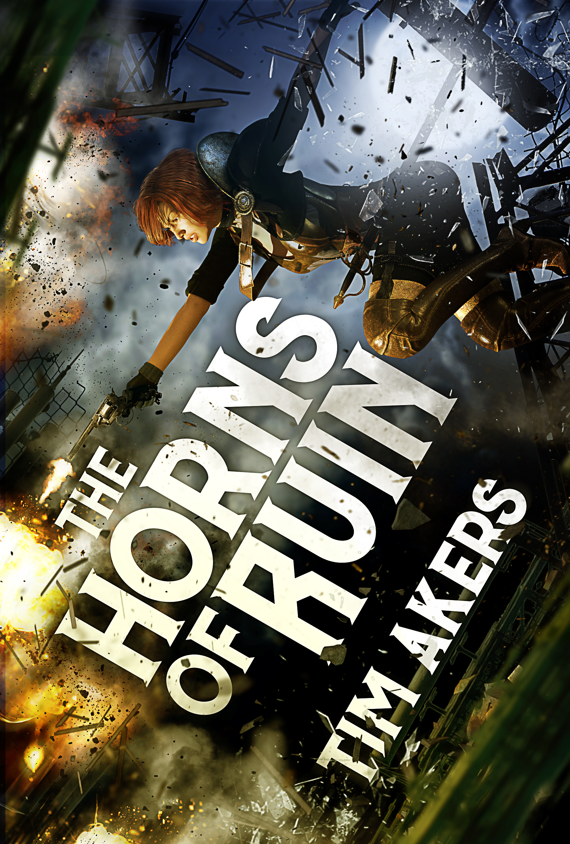 This image is the cover for the book The Horns of Ruin