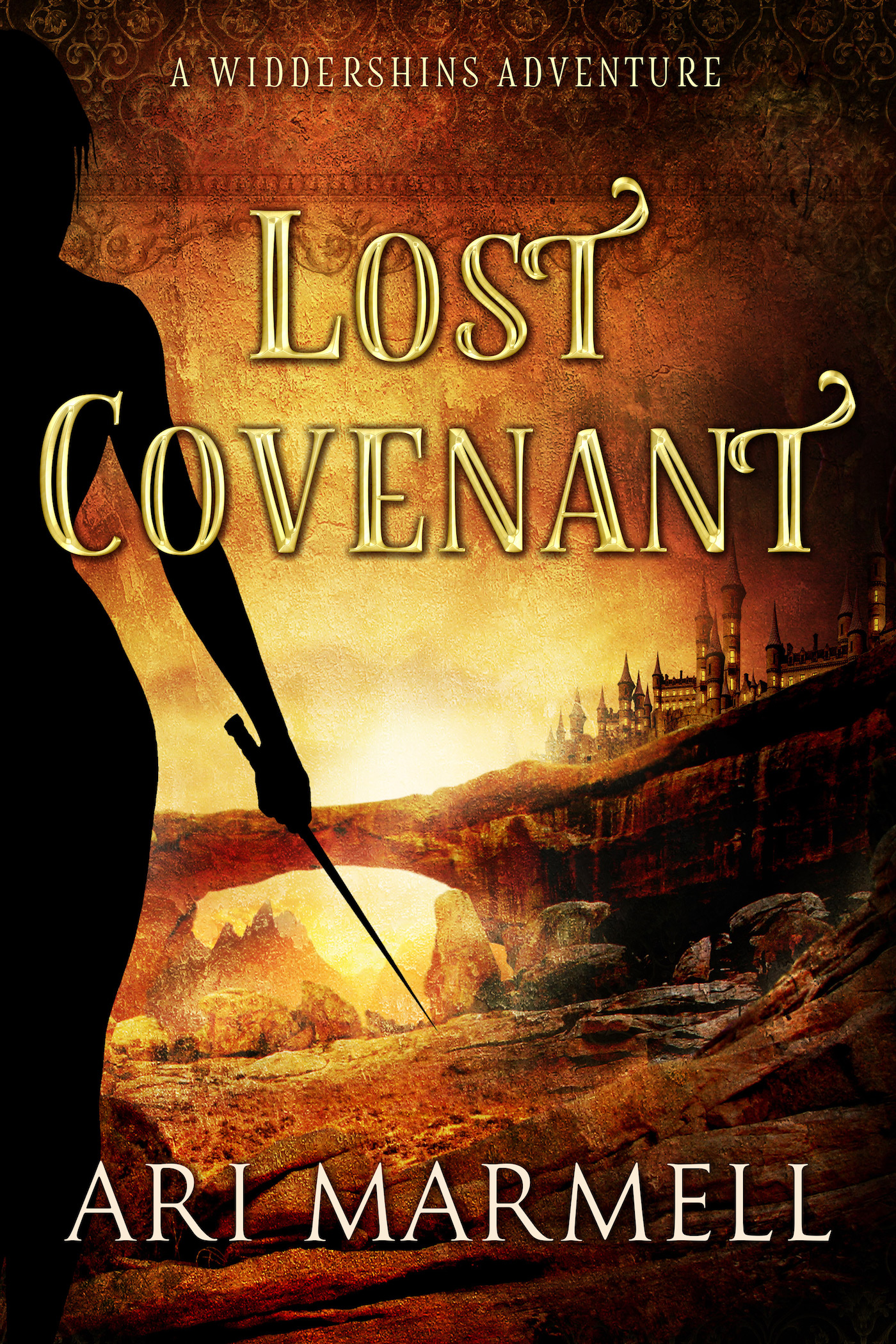 This image is the cover for the book Lost Covenant, Widdershins Adventures