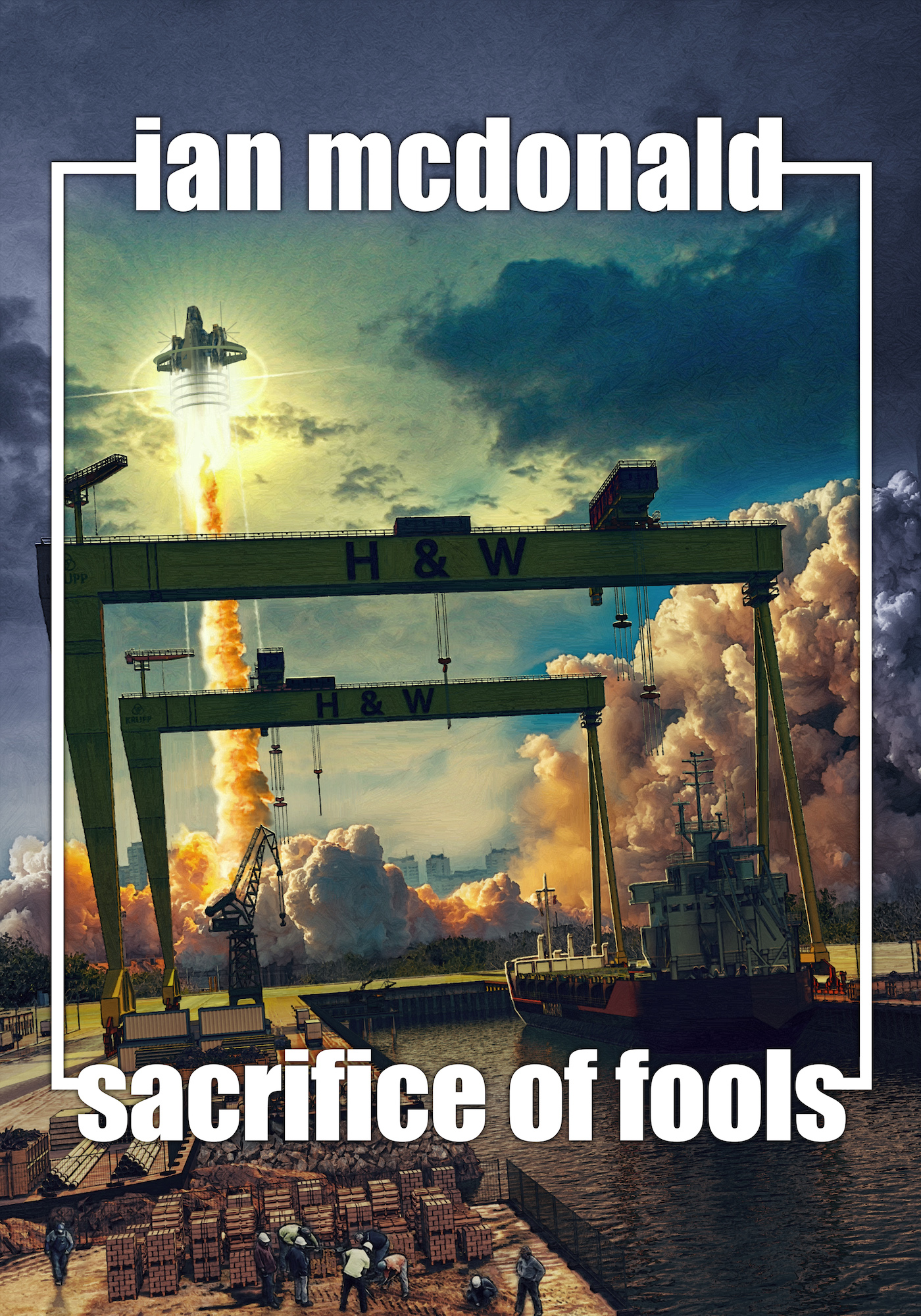 This image is the cover for the book Sacrifice of Fools