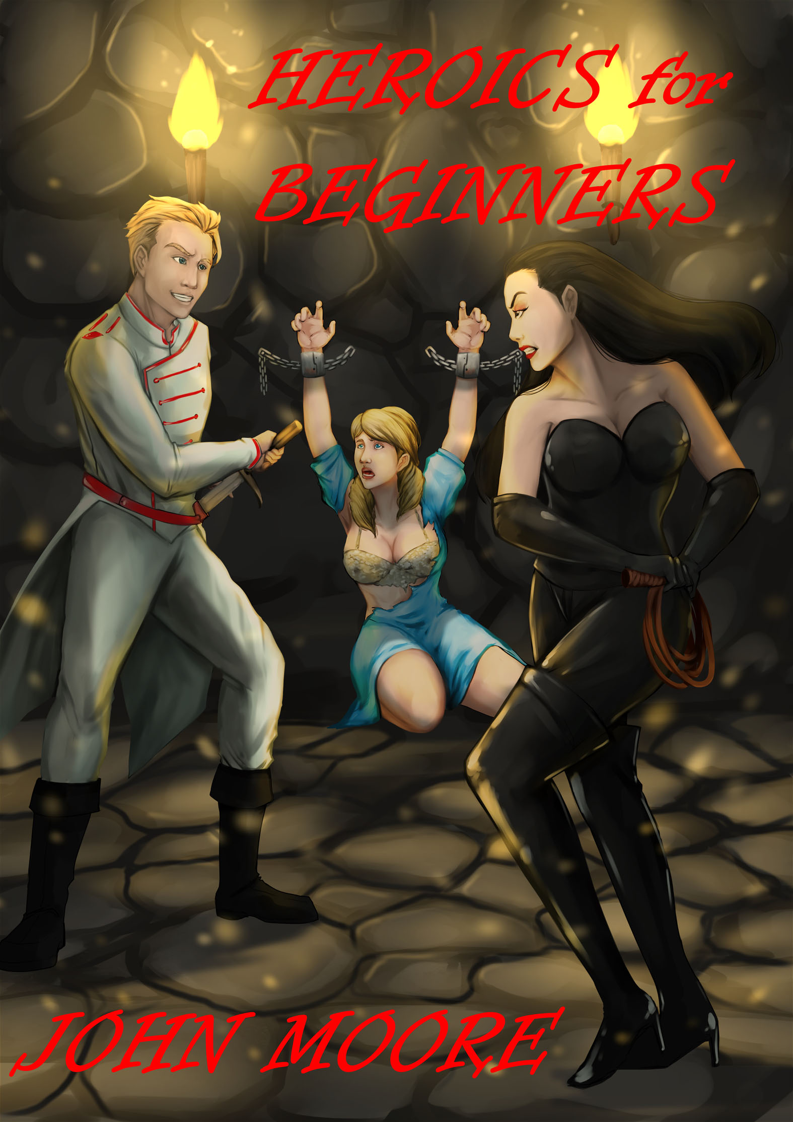 This image is the cover for the book Heroics for Beginners
