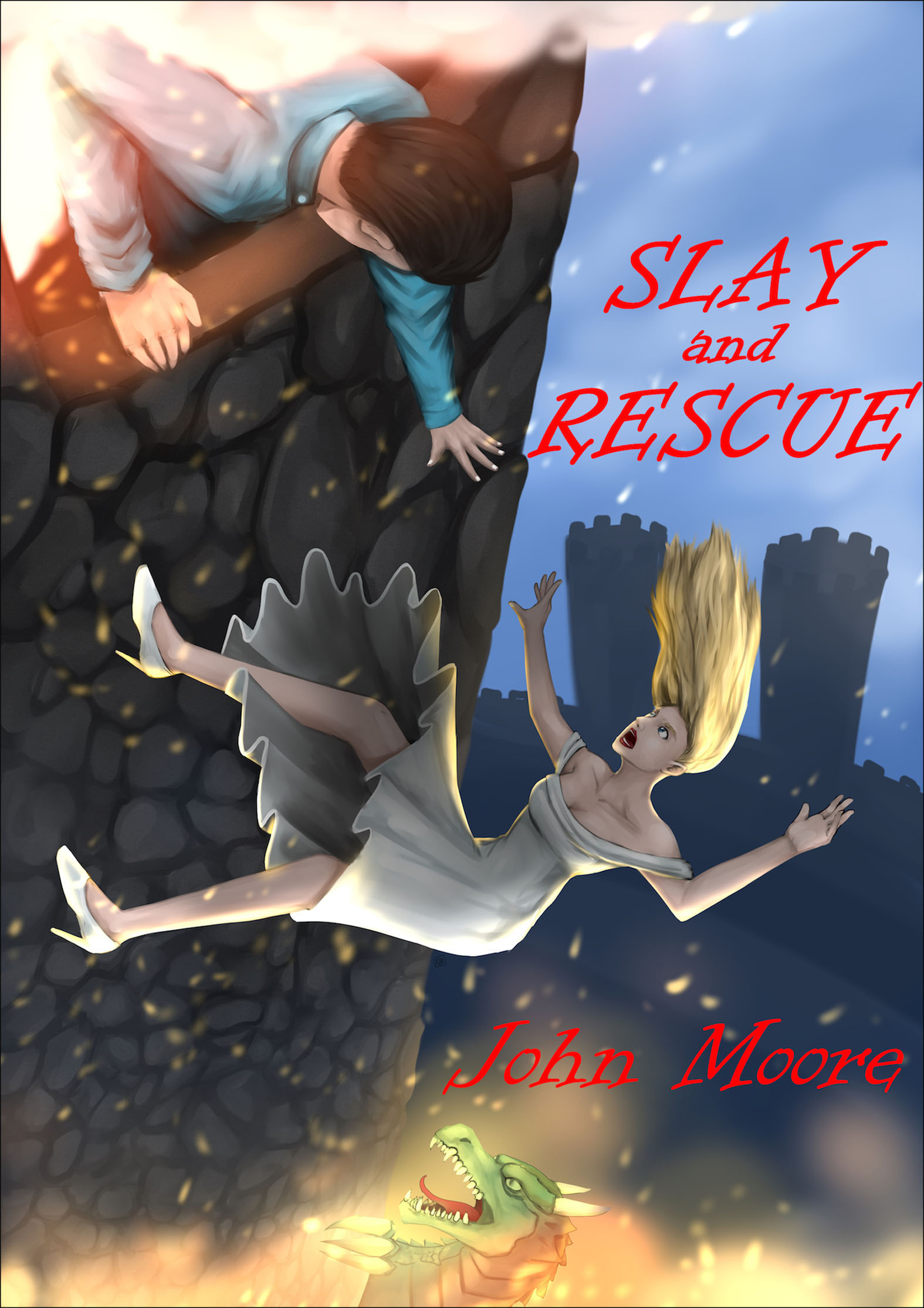 This image is the cover for the book Slay and Rescue