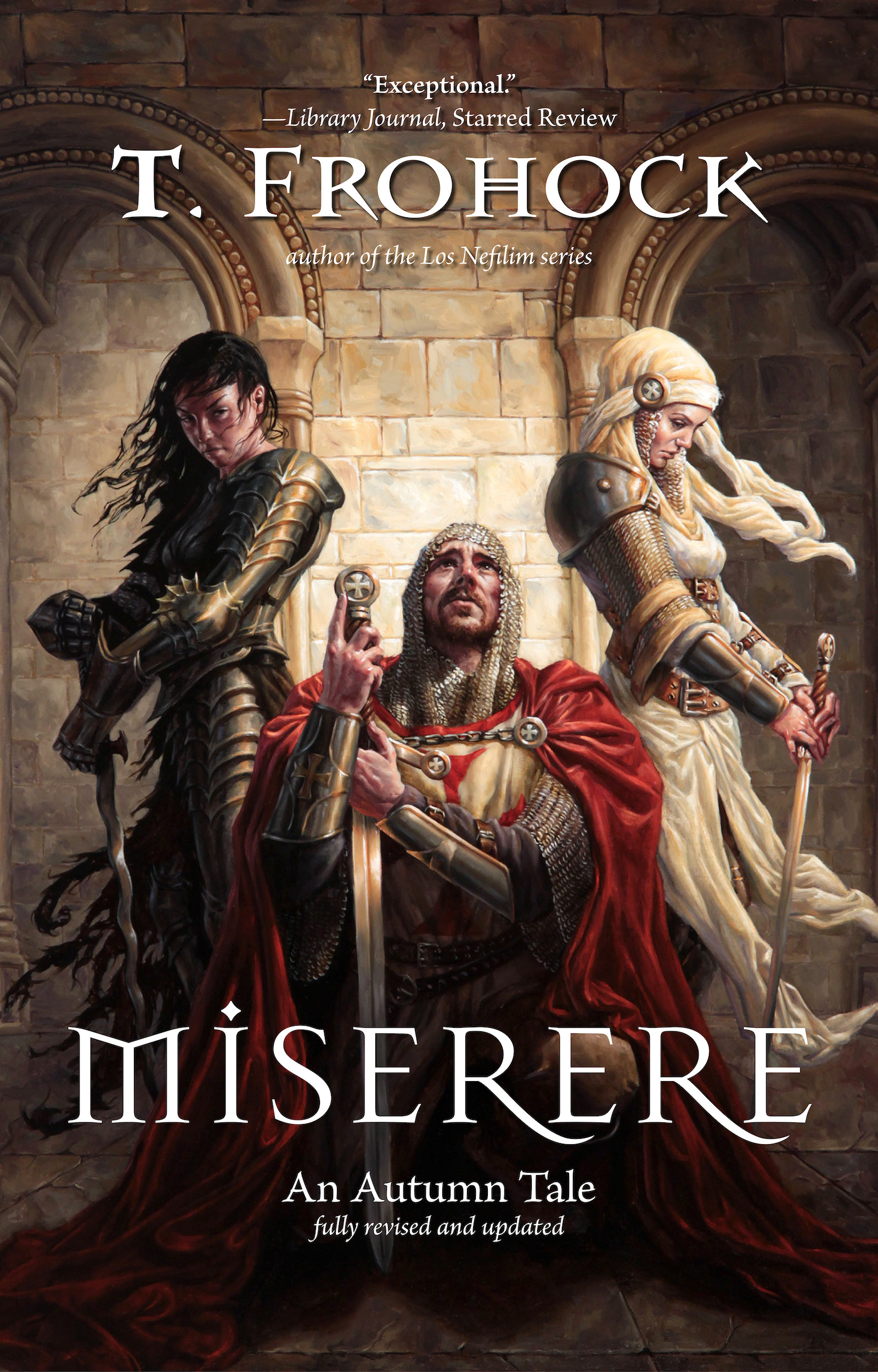 This image is the cover for the book Miserere