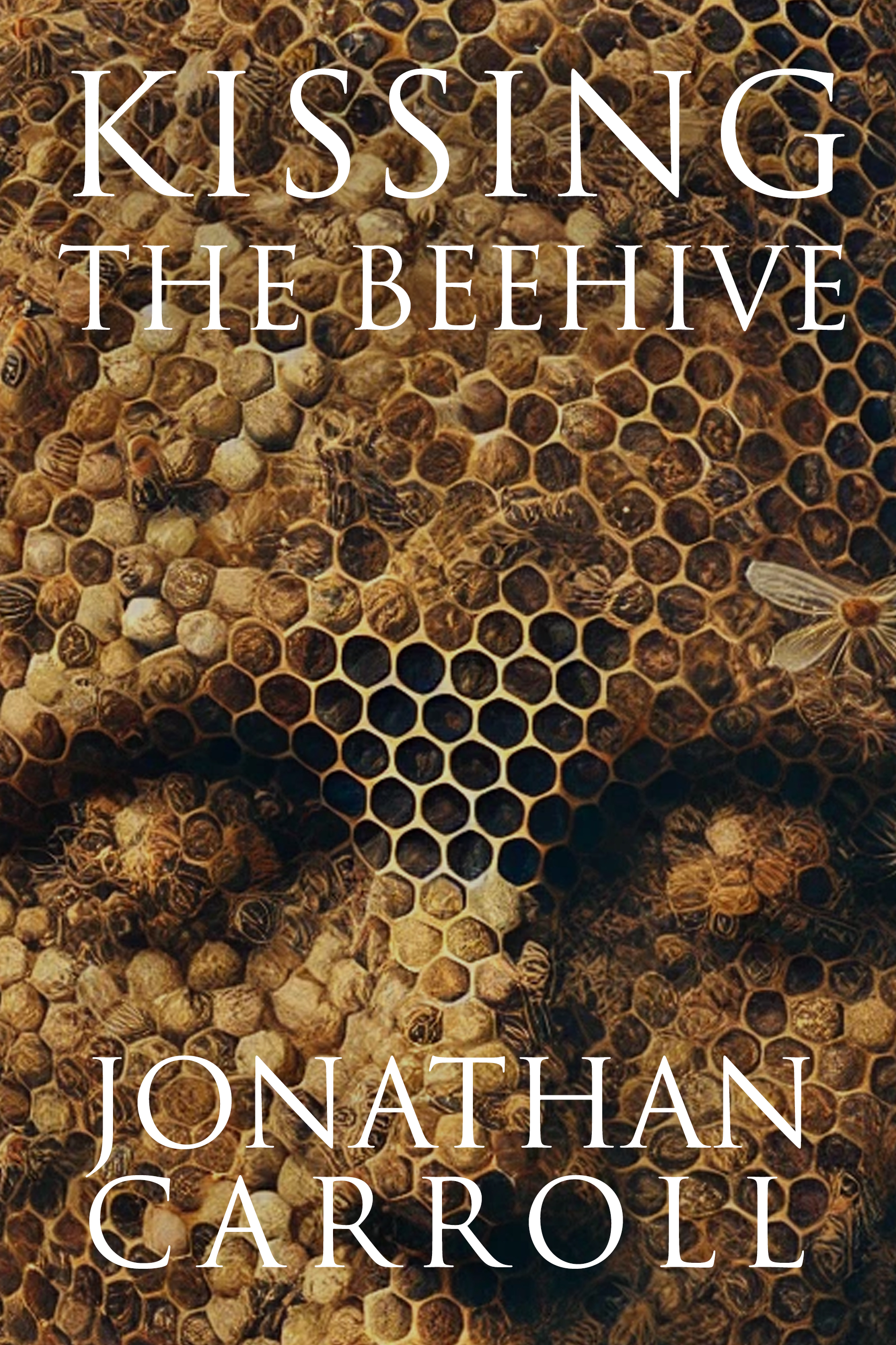 This image is the cover for the book Kissing the Beehive