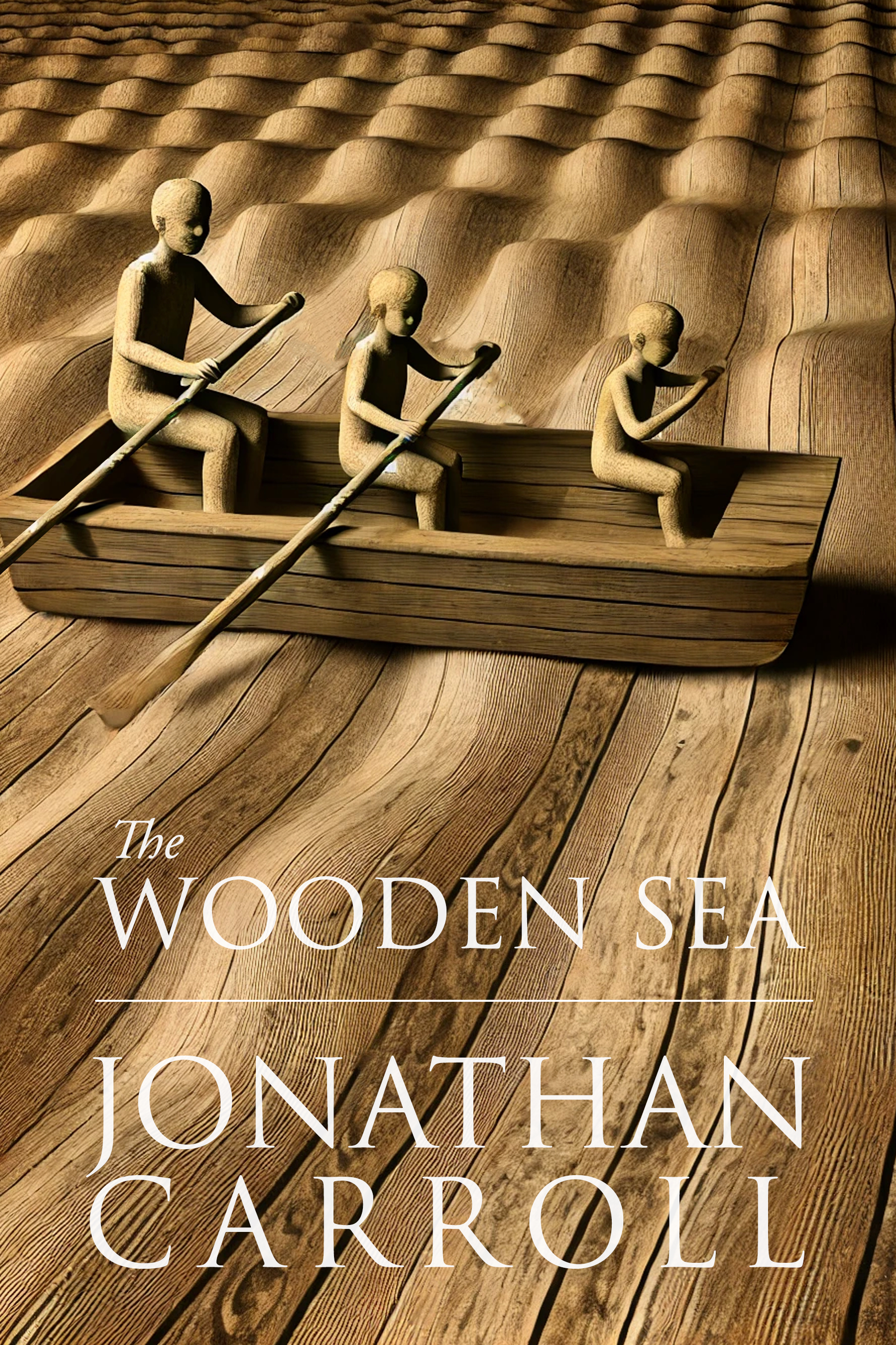 This image is the cover for the book The Wooden Sea