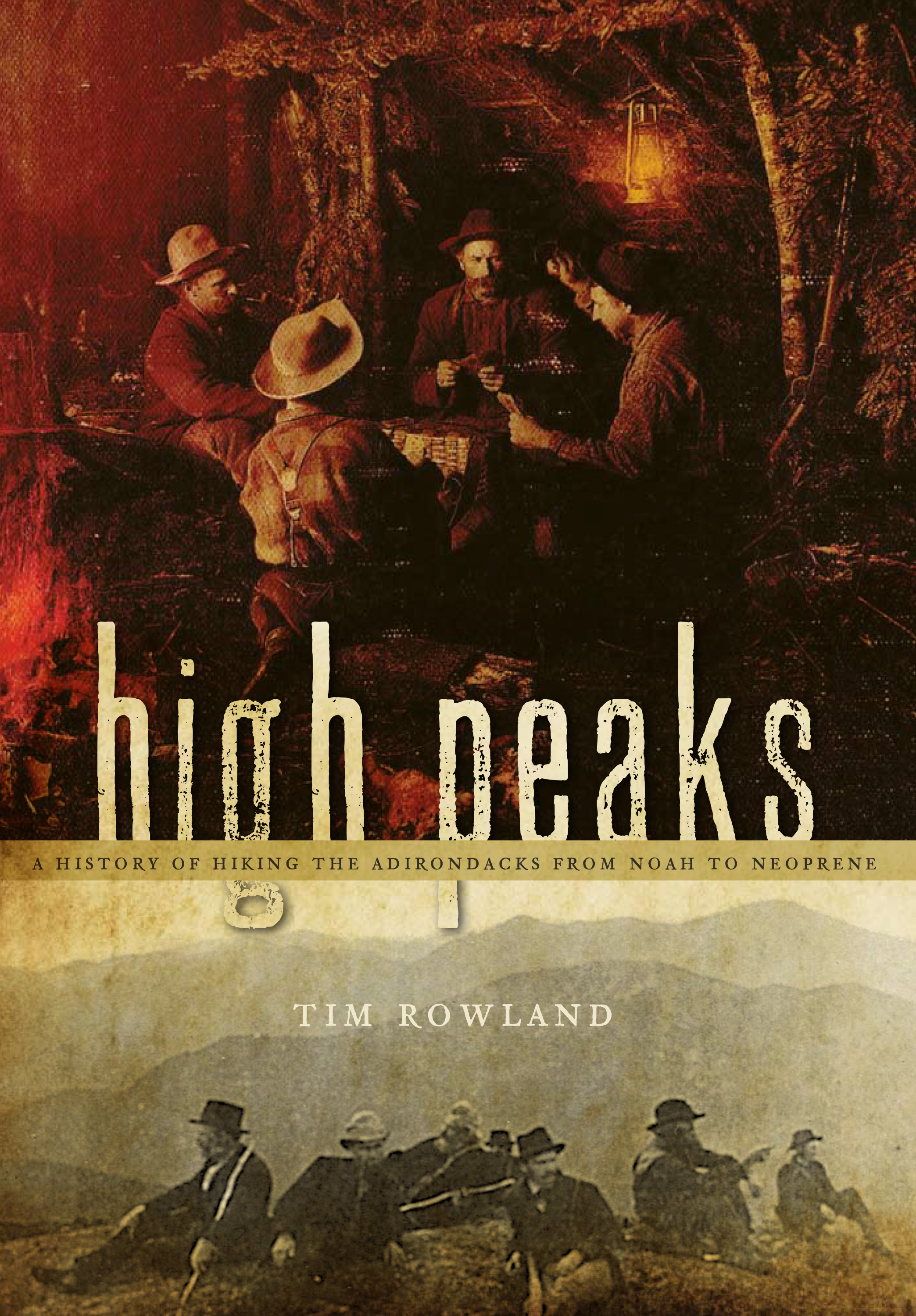 This image is the cover for the book High Peaks