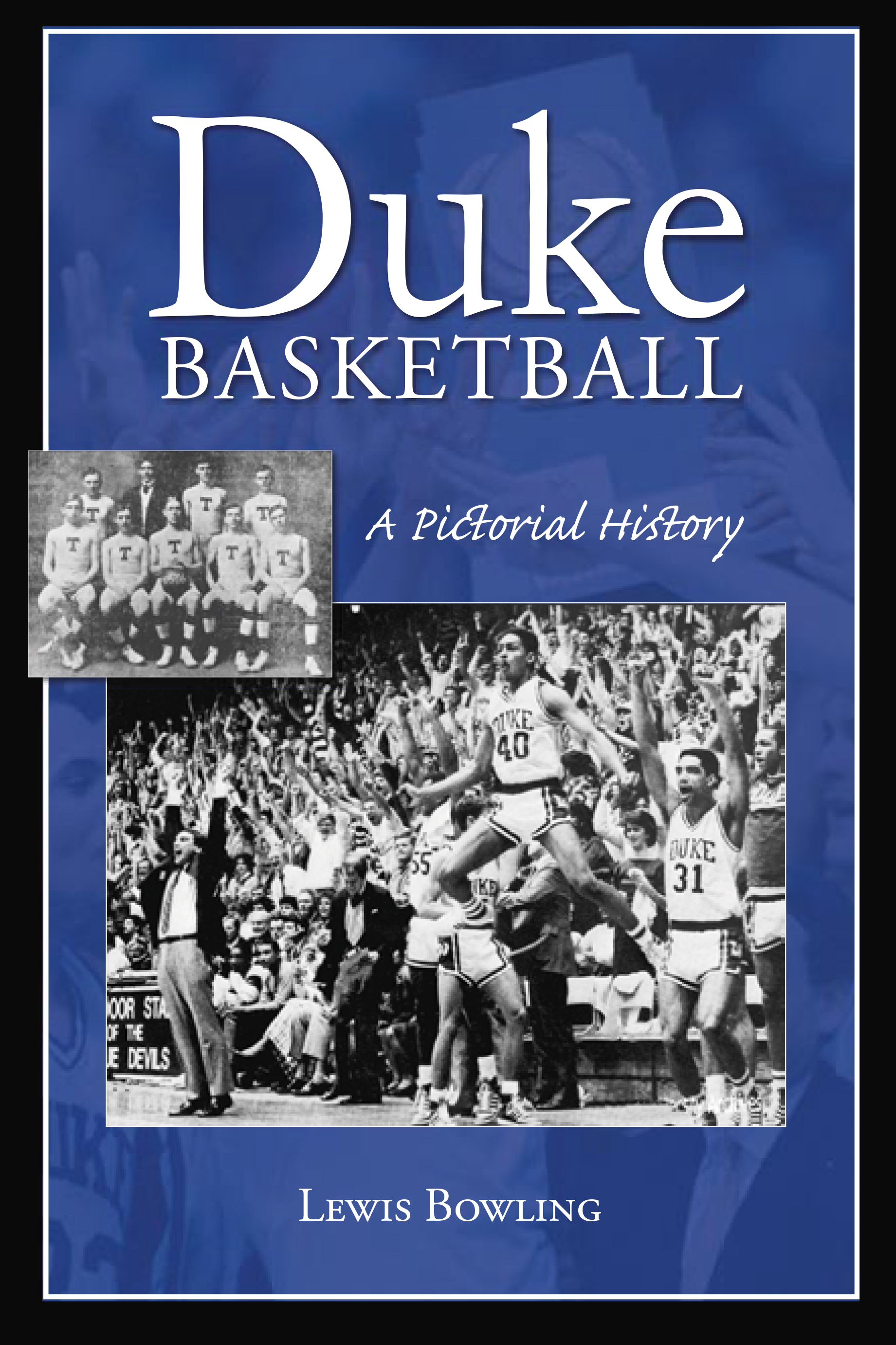 This image is the cover for the book Duke Basketball, Sports