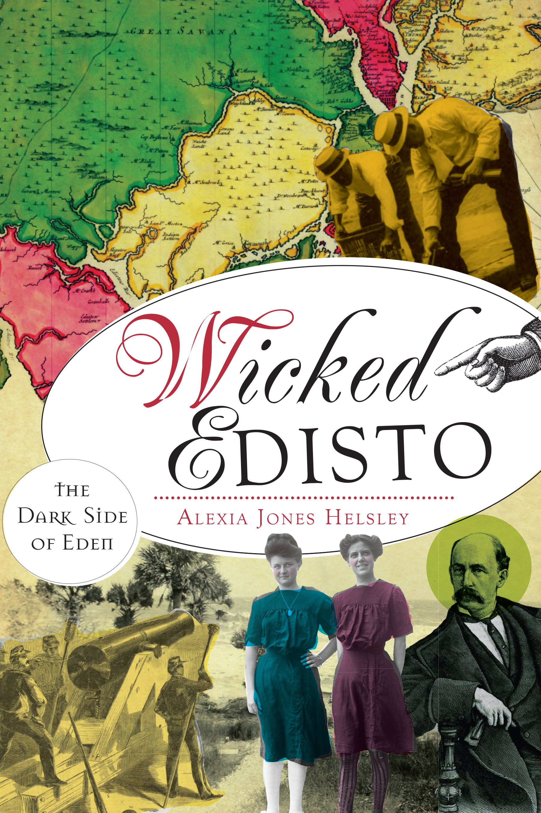 This image is the cover for the book Wicked Edisto, Wicked