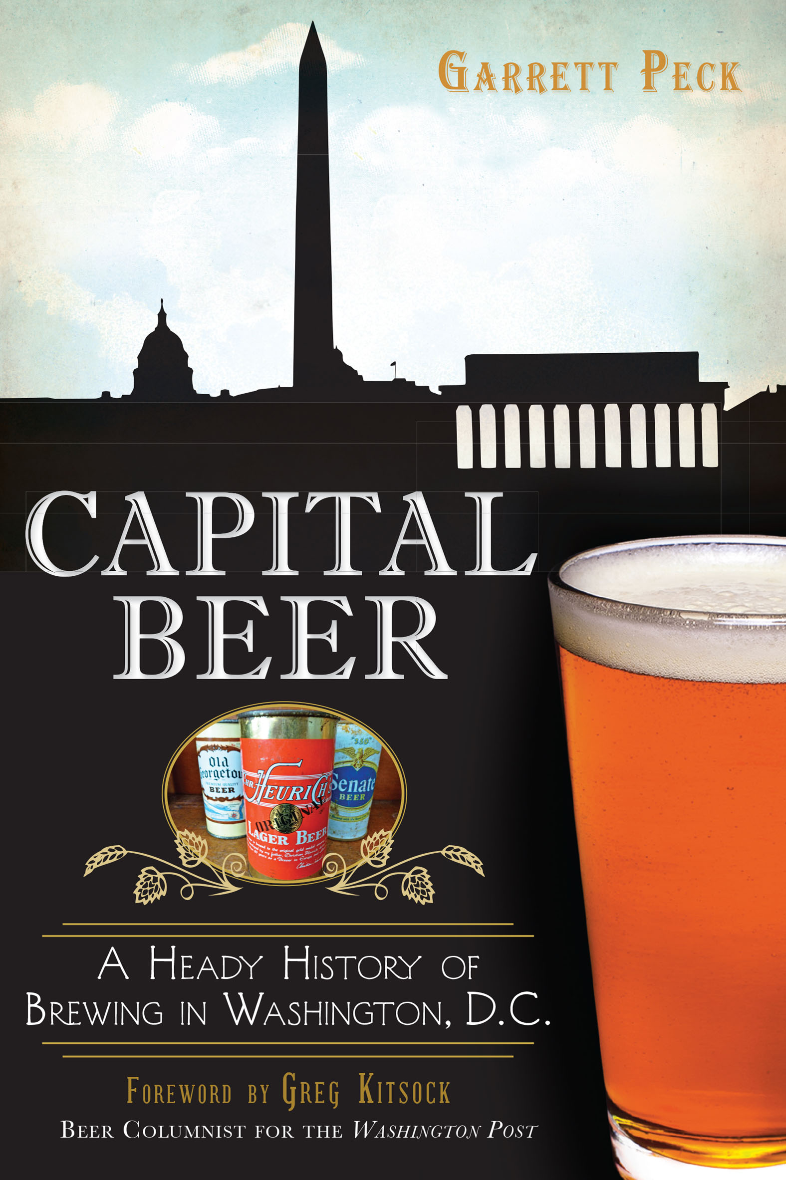 This image is the cover for the book Capital Beer