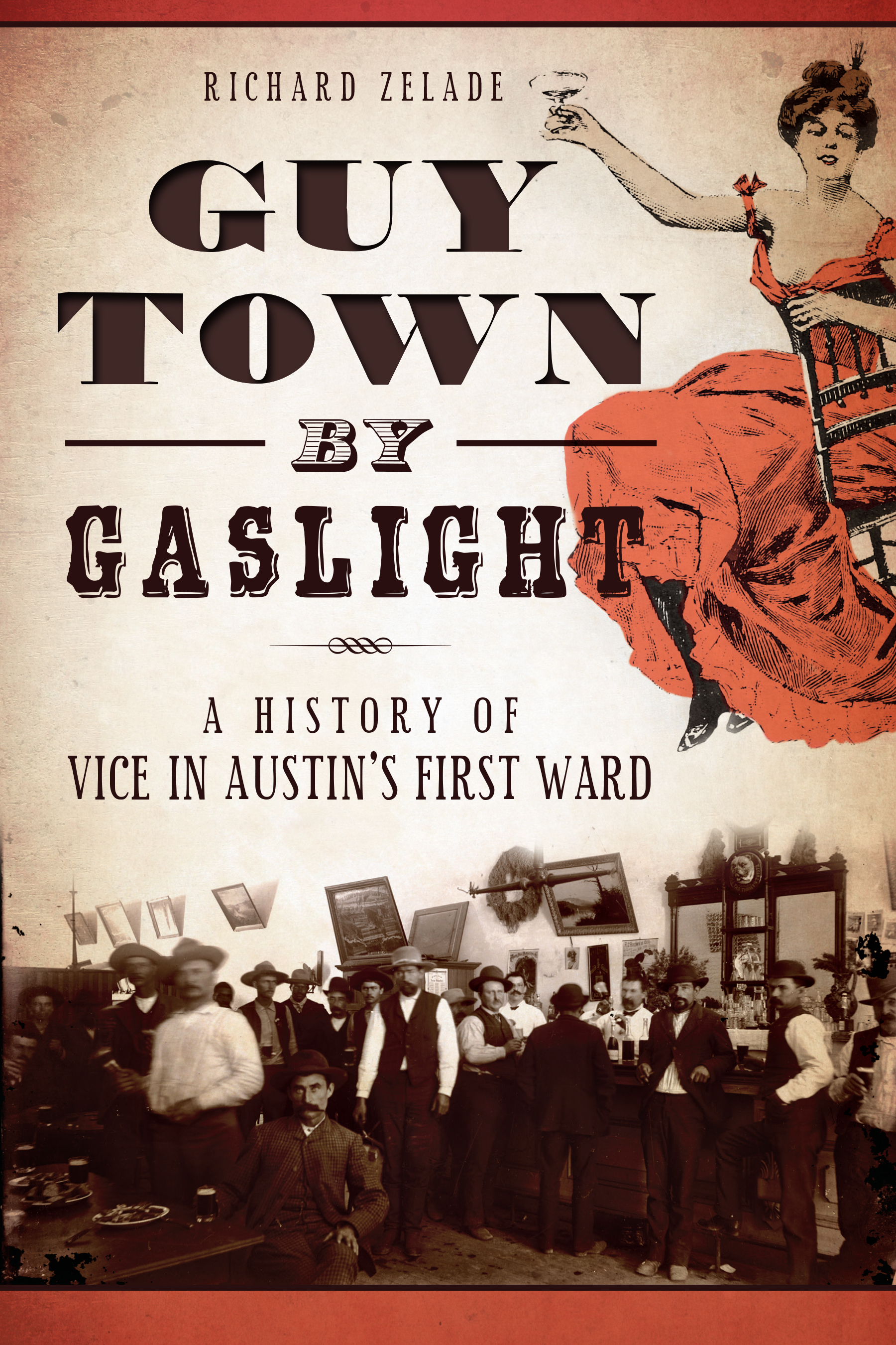 This image is the cover for the book Guy Town by Gaslight, True Crime