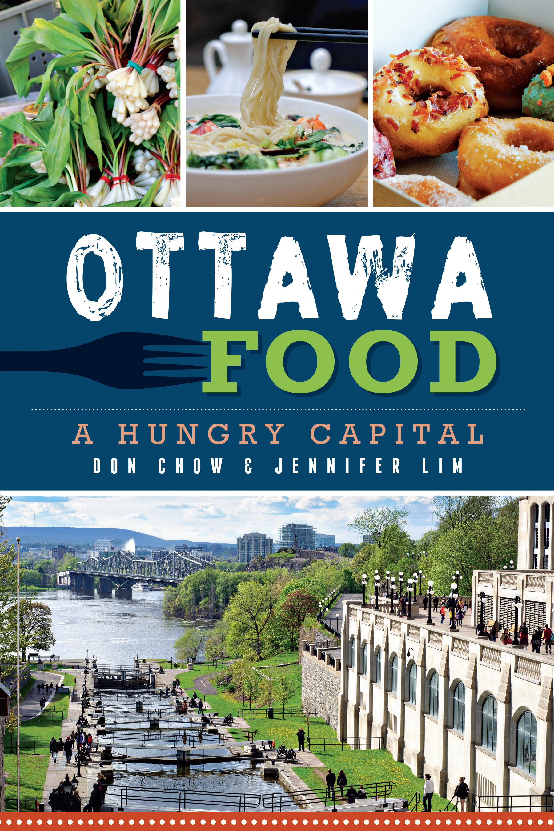 This image is the cover for the book Ottawa Food