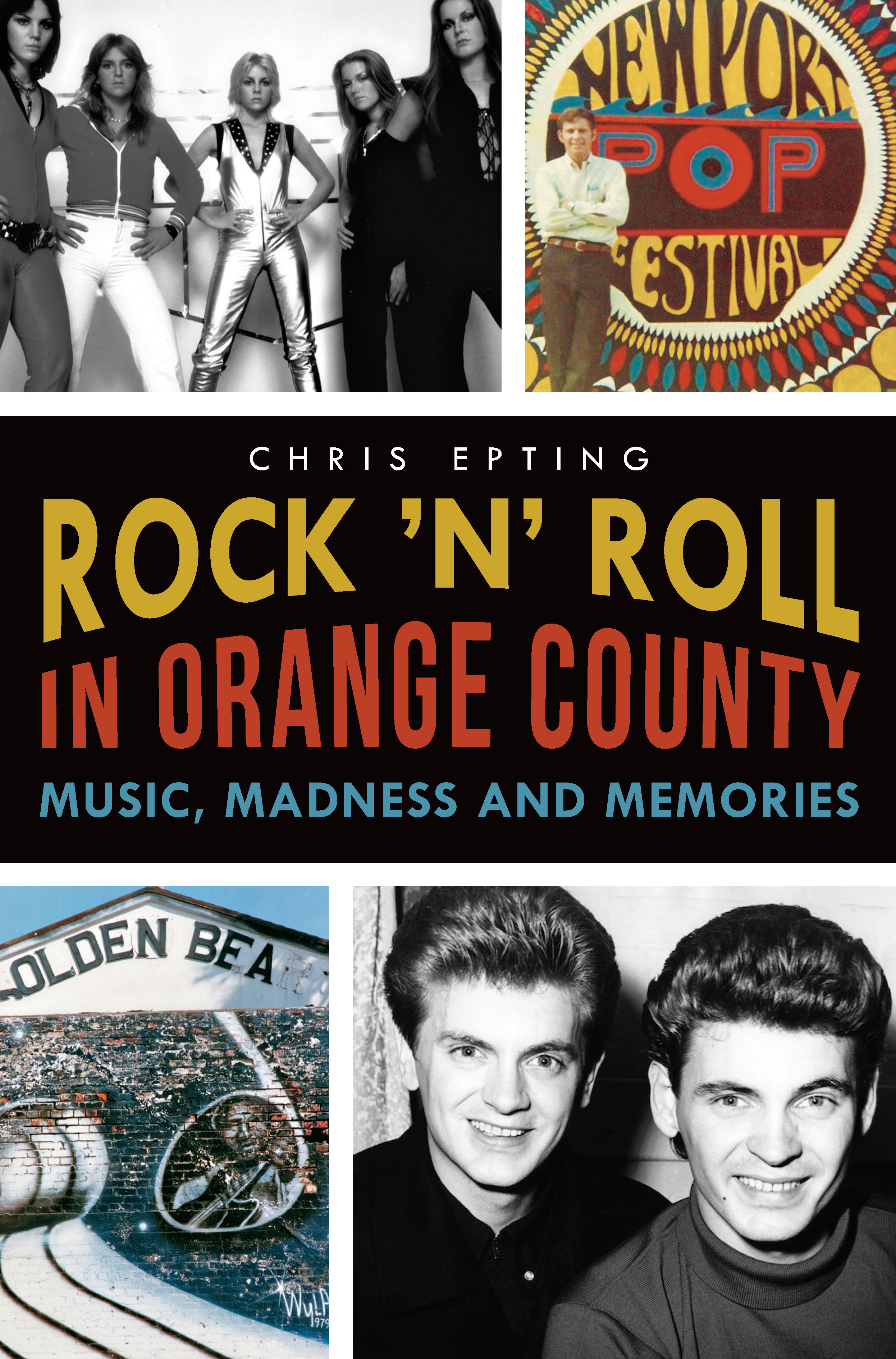 This image is the cover for the book Rock 'n' Roll in Orange County