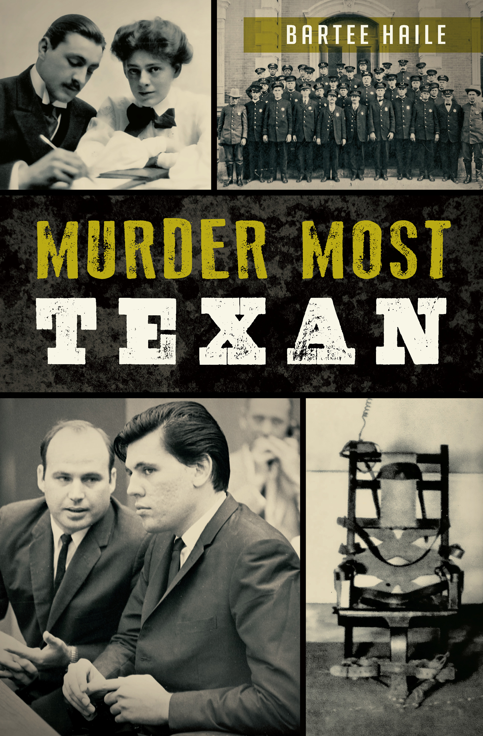 This image is the cover for the book Murder Most Texan