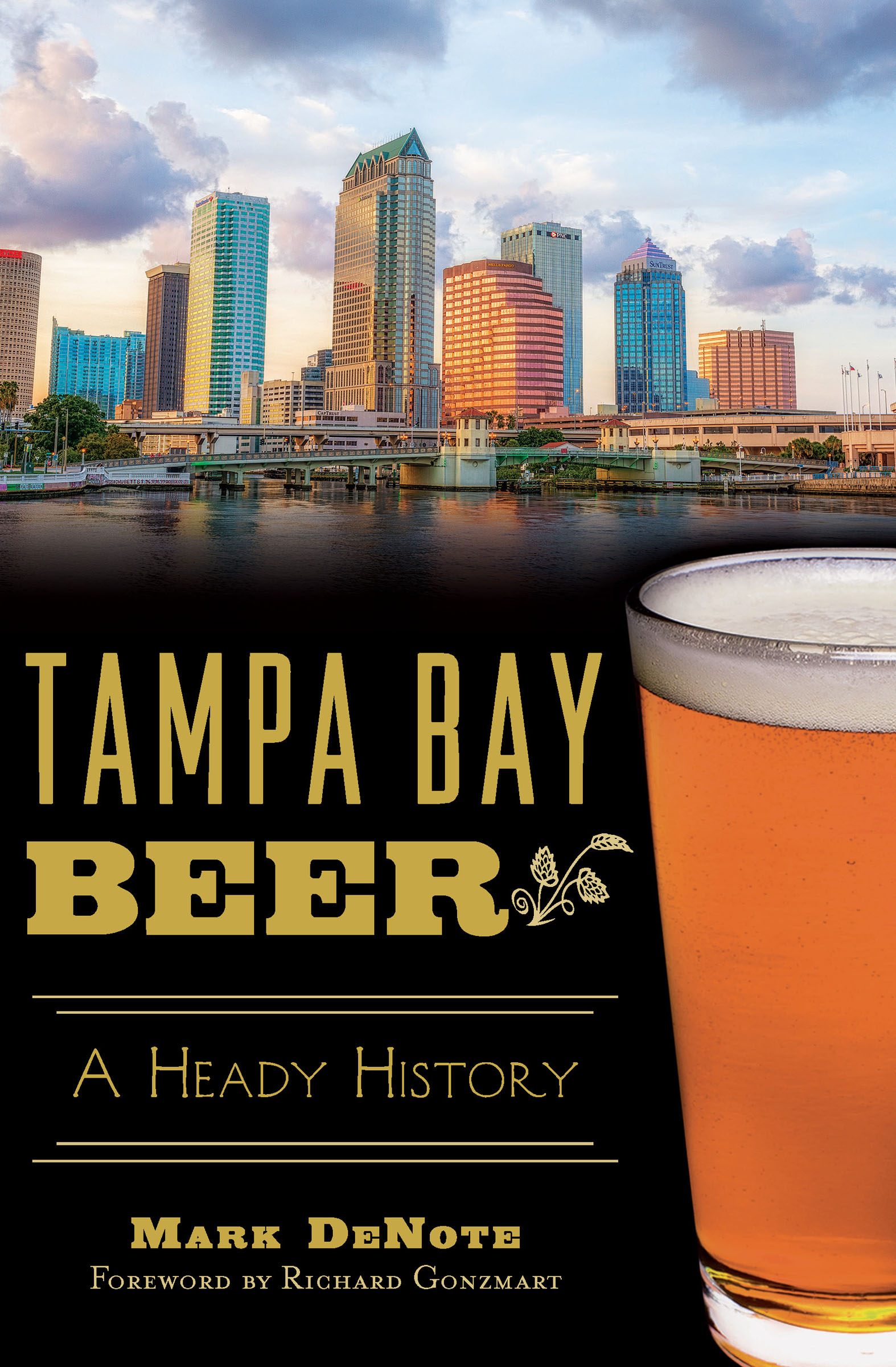 This image is the cover for the book Tampa Bay Beer, American Palate