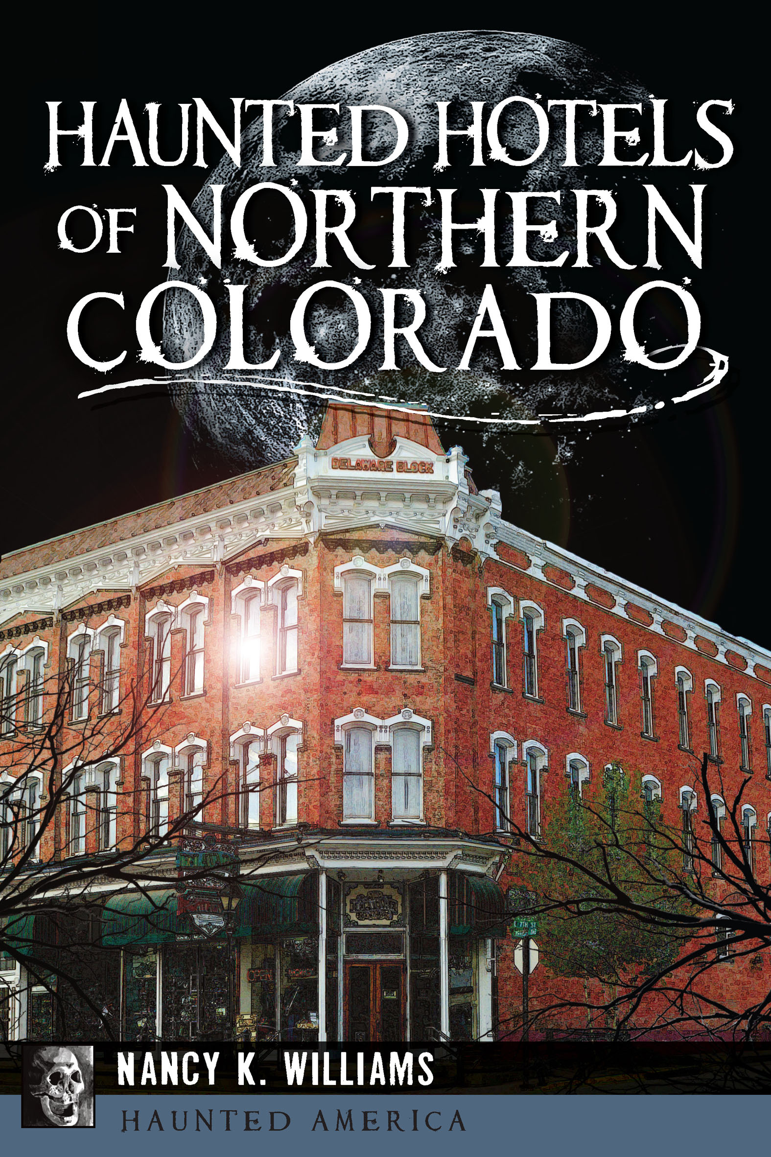 This image is the cover for the book Haunted Hotels of Northern Colorado, Haunted America