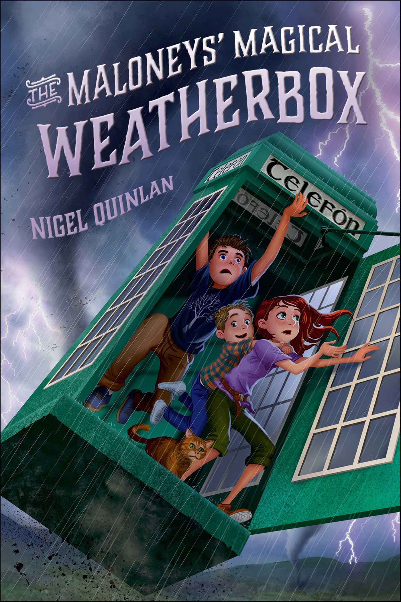 This image is the cover for the book Maloneys' Magical Weatherbox