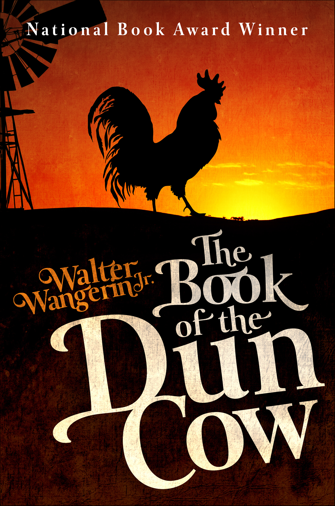 This image is the cover for the book Book of the Dun Cow, The Book of the Dun Cow
