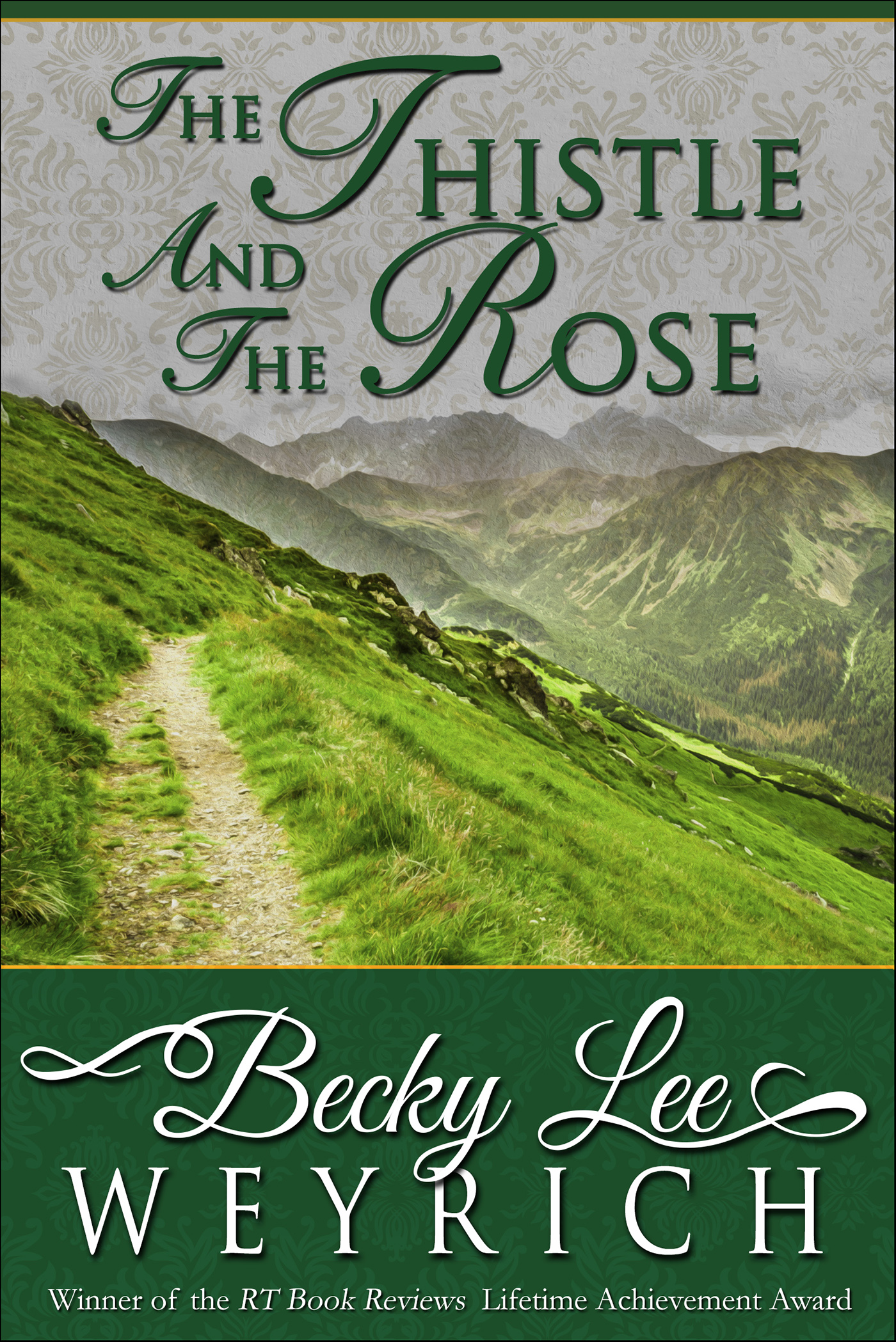 This image is the cover for the book Thistle and the Rose