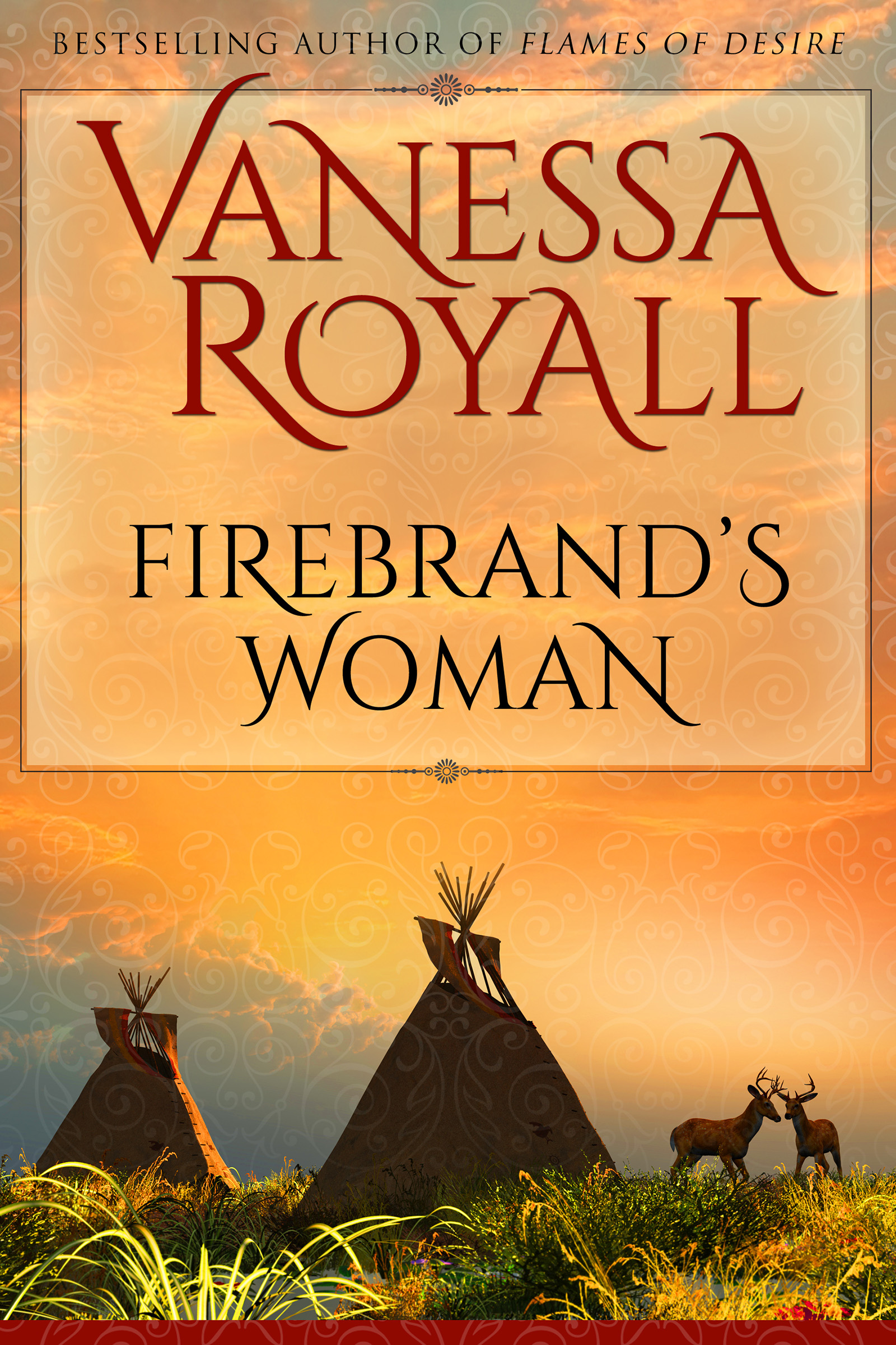 This image is the cover for the book Firebrand's Woman