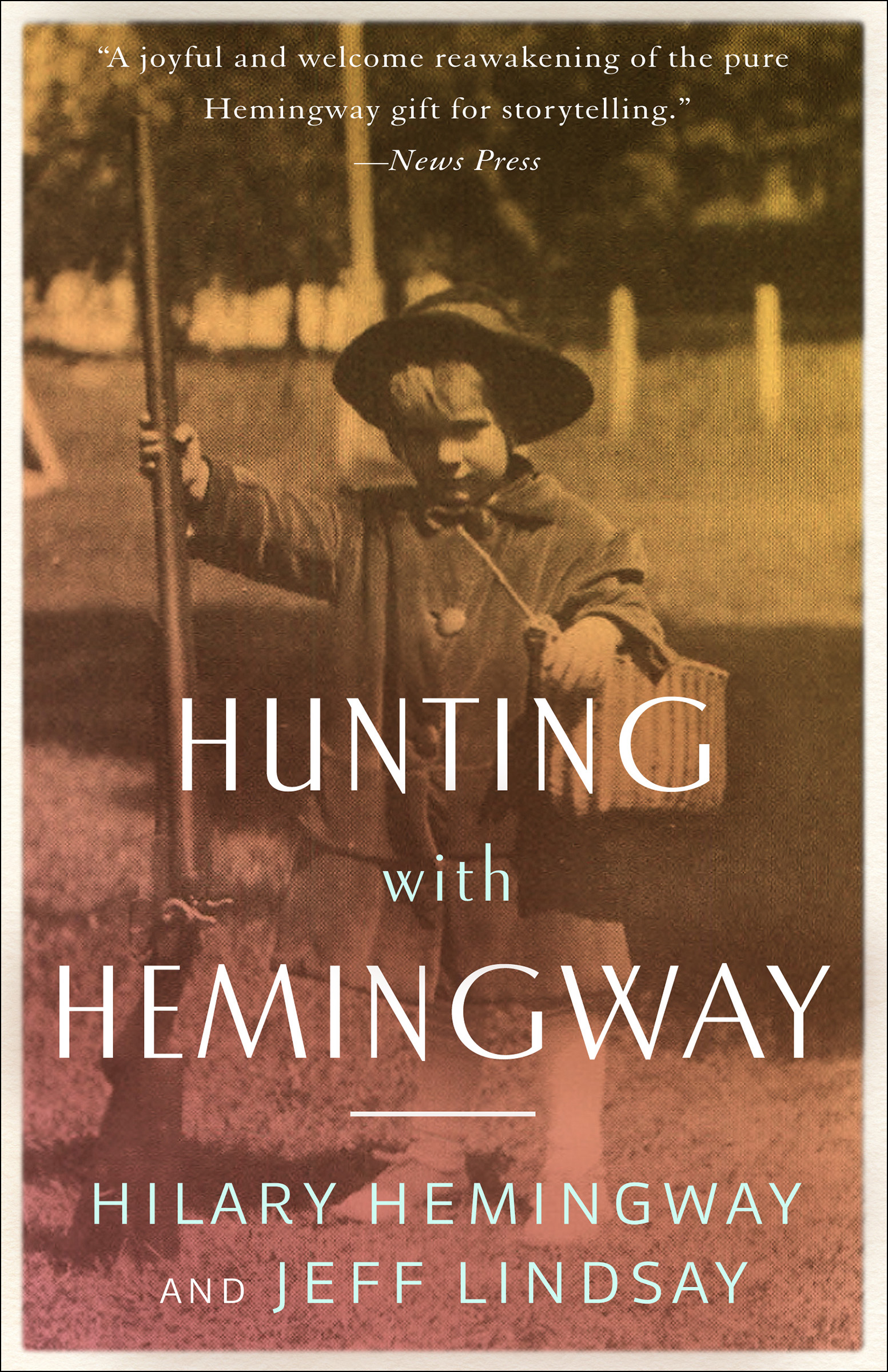 This image is the cover for the book Hunting with Hemingway