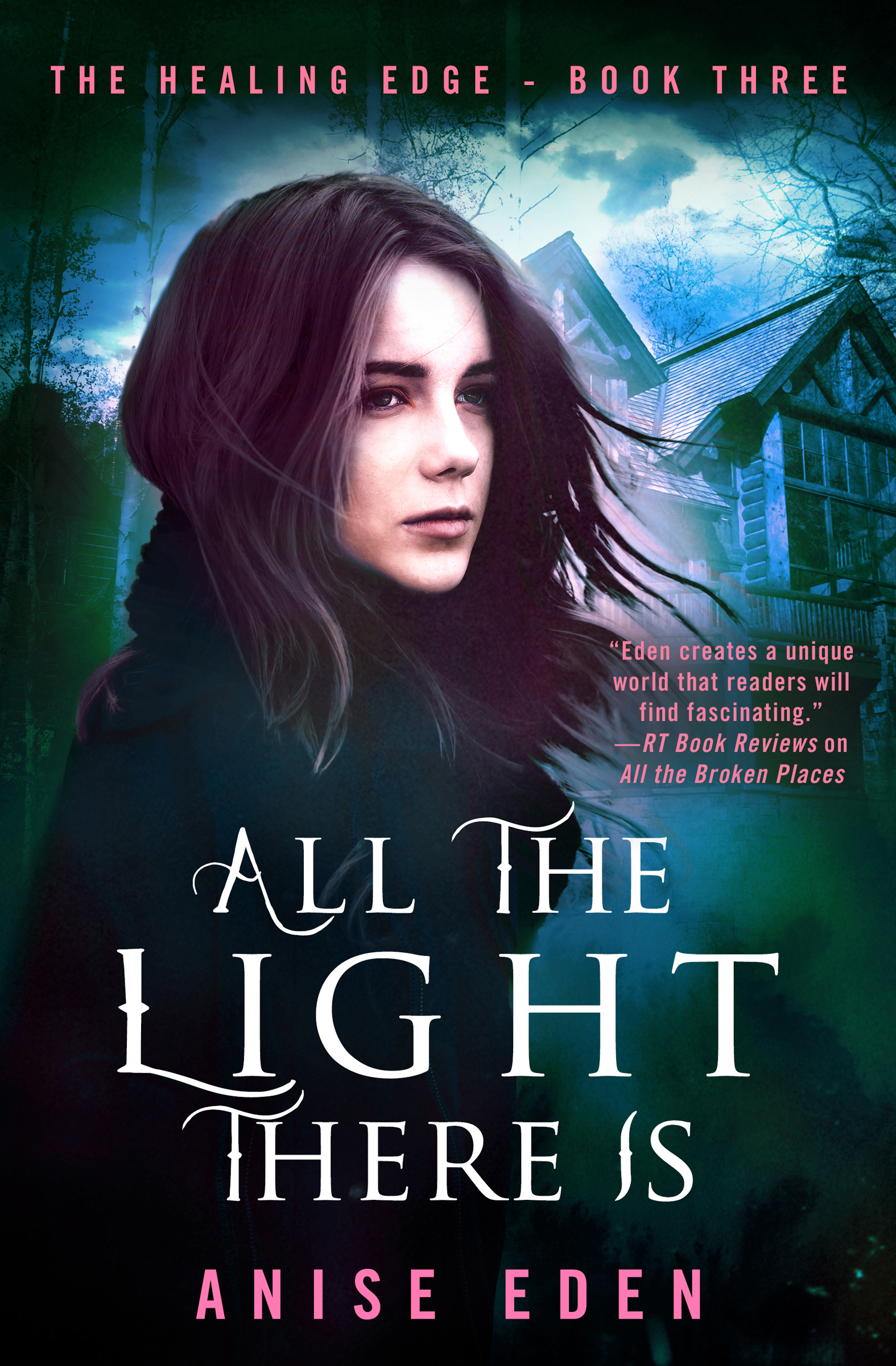 This image is the cover for the book All the Light There Is, The Healing Edge