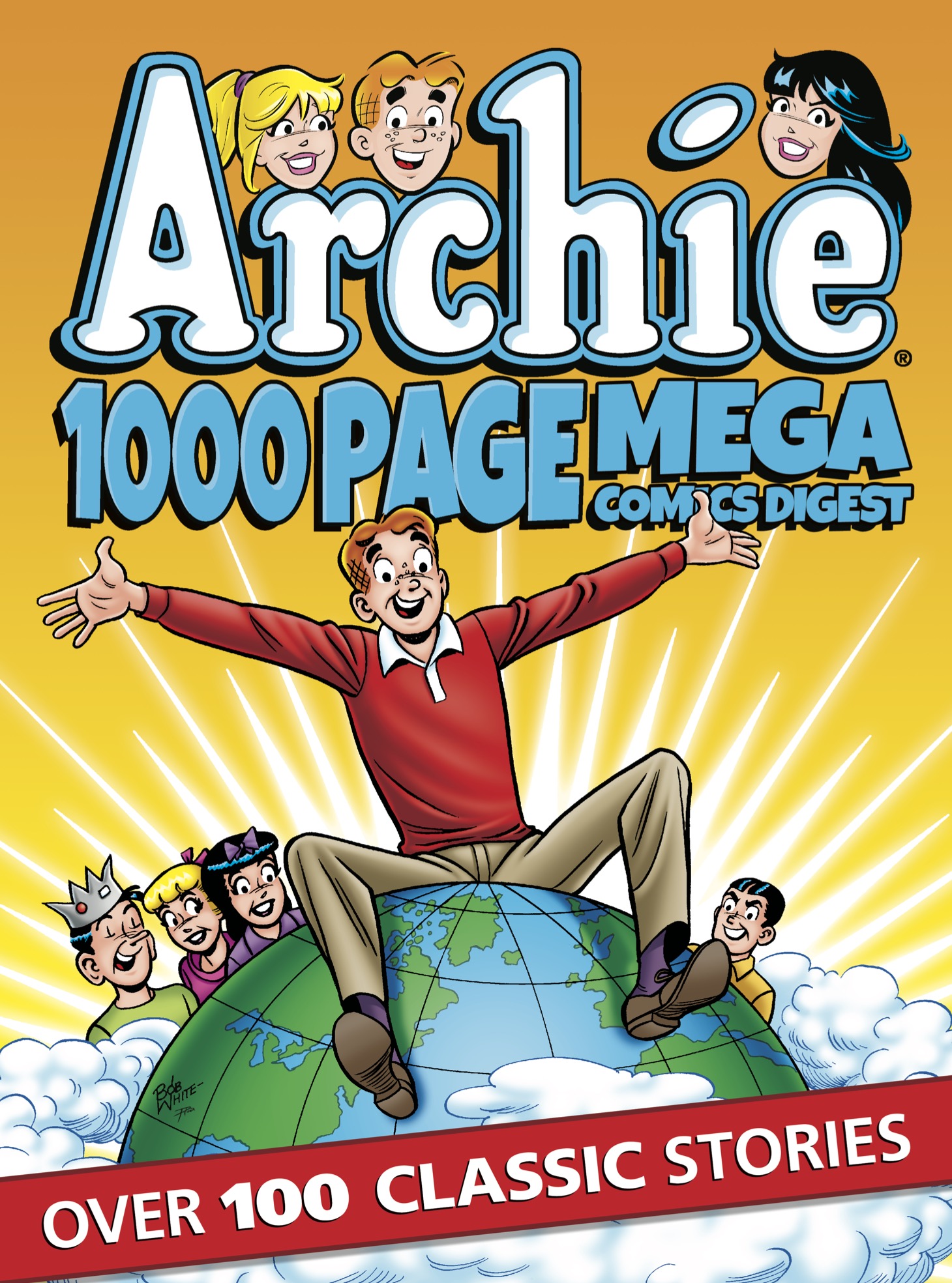 This image is the cover for the book Archie 1000 Page Comics Mega-Digest, Archie 1000 Page Comics