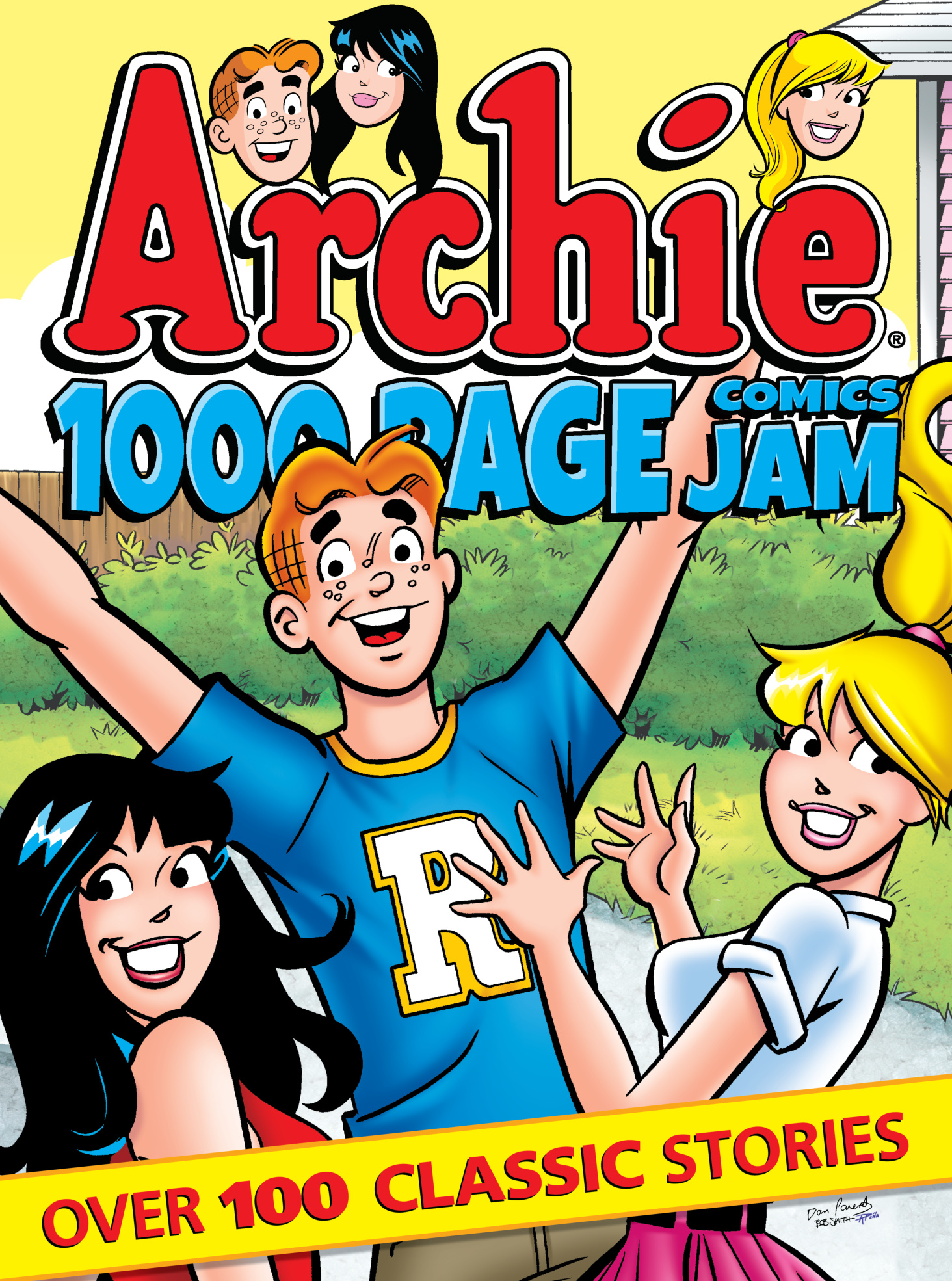 This image is the cover for the book Archie 1000 Page Comics Jam, Archie 1000 Page Comics